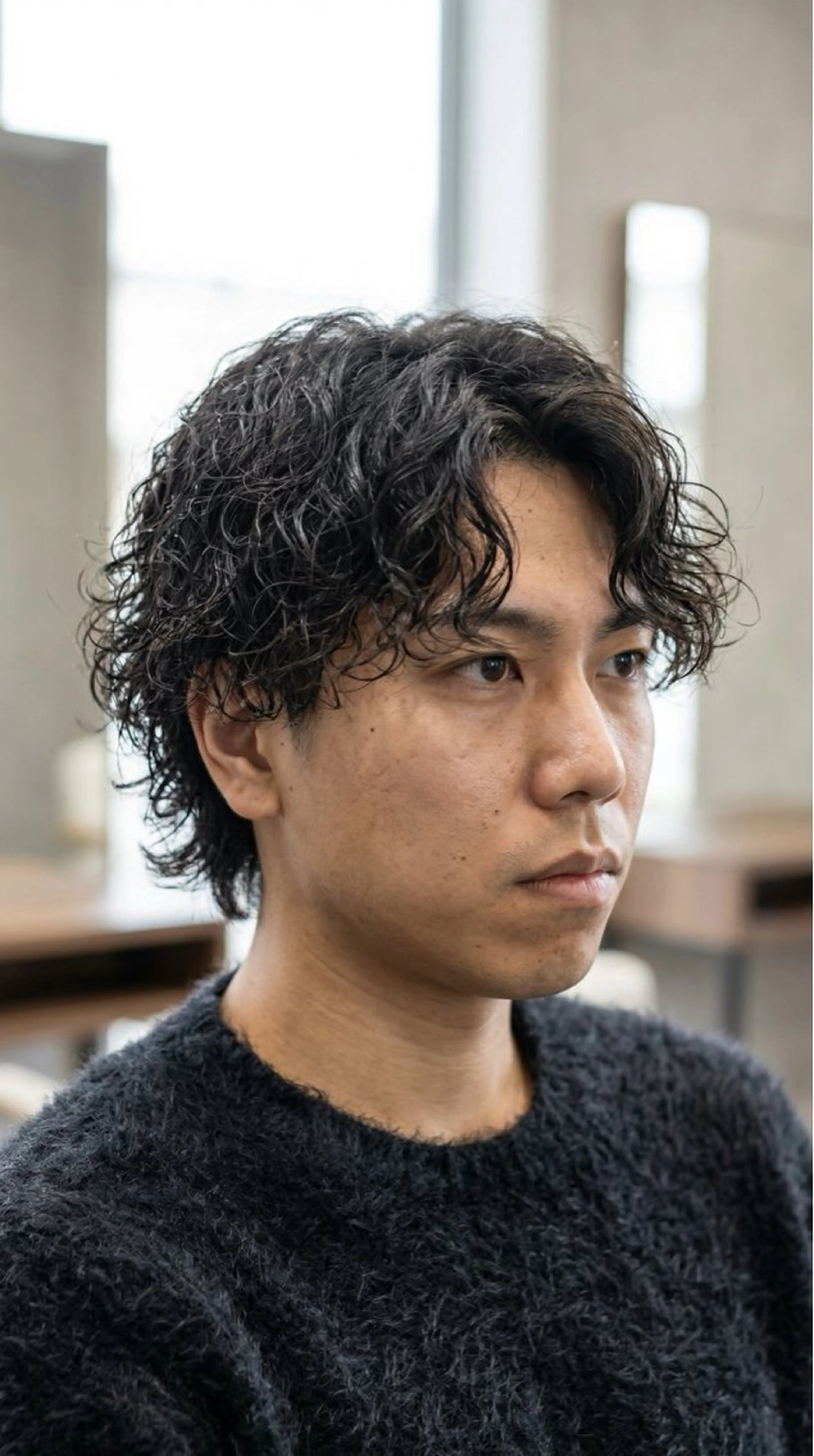 ショート パーマ メンズ メンズパーマ 似合わせカット ニュアンスパーマ カット パーマ 🔮メンズ縮毛矯正 メンズパーマ💎竹永のヘアスタイル