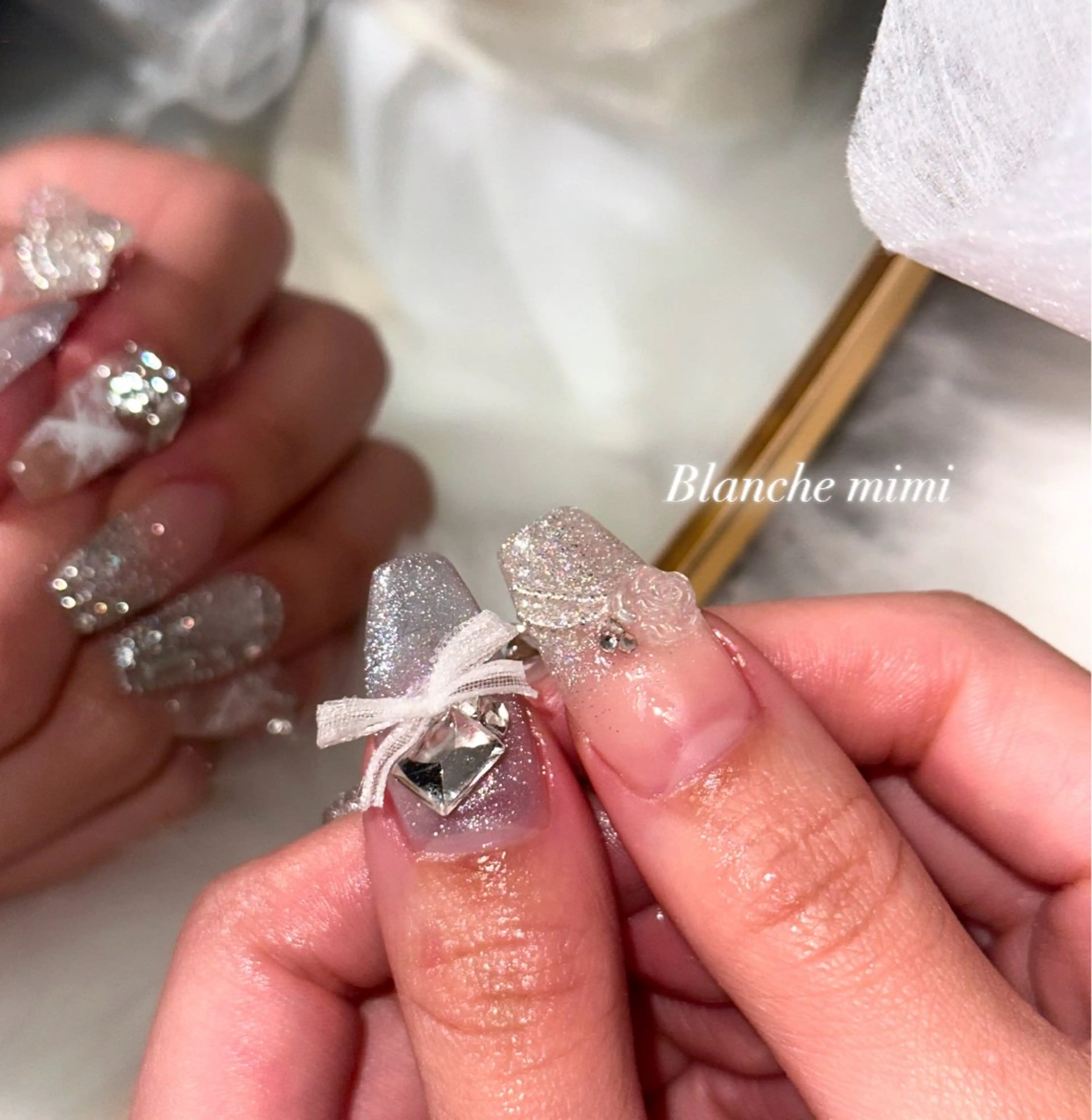 ネイル ハンドネイル Blanche mimi所属・Blanche mimi.u_aのネイルデザイン