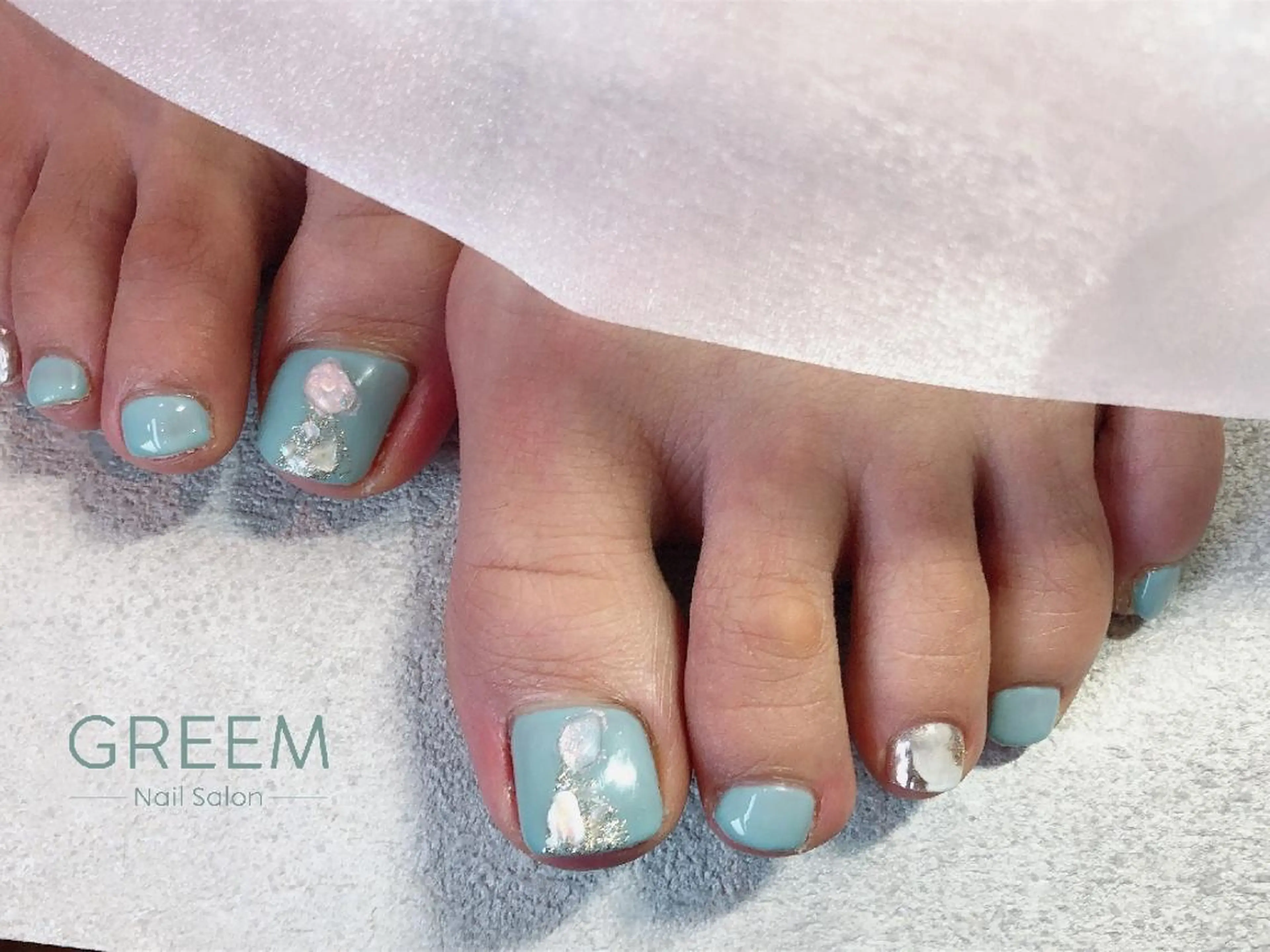 ネイル フットネイル GREEM グリームのネイルデザイン