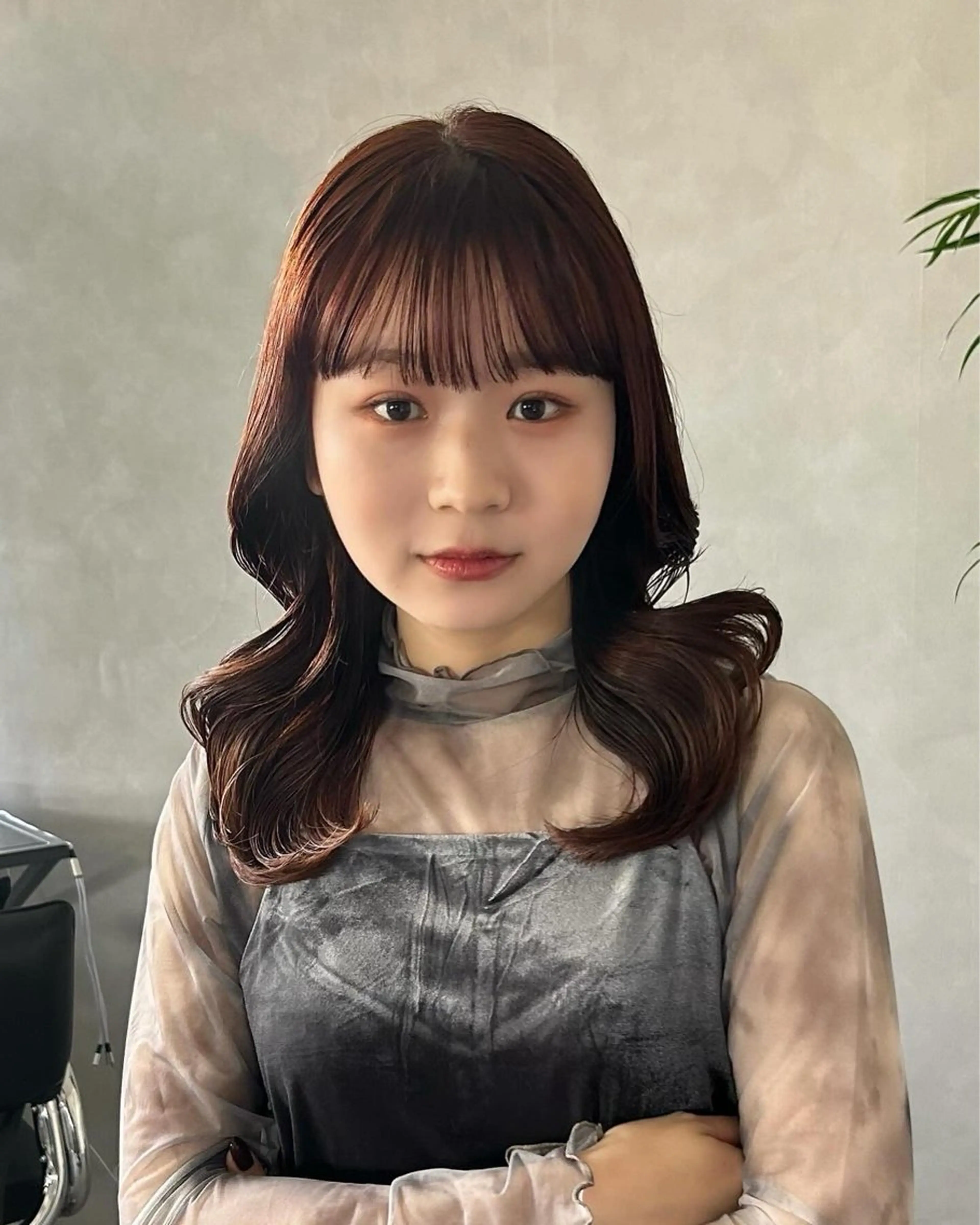 ミディアム レイヤーカット ❤️ショートカット ・顔周りカット❤️のヘアスタイル