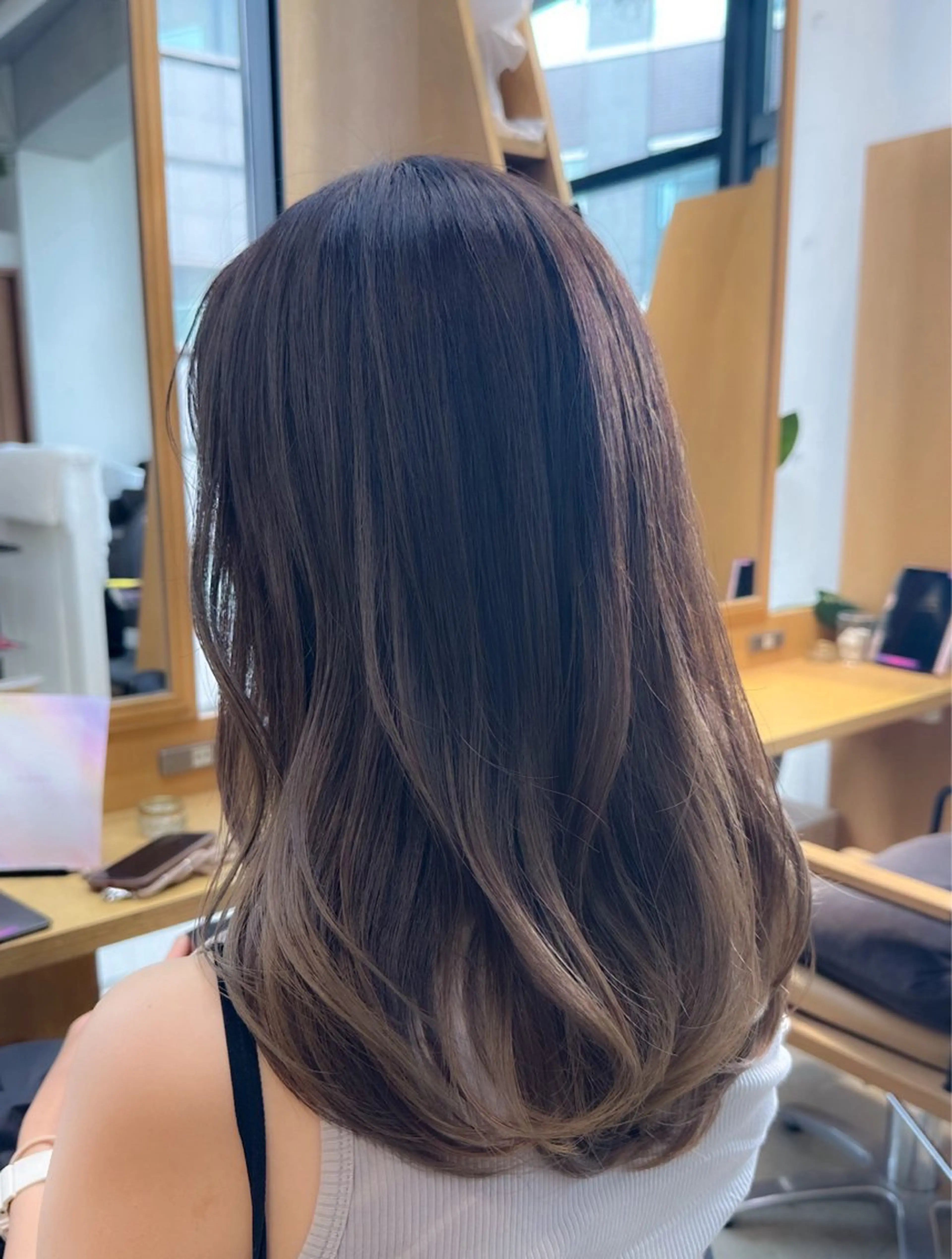 セミロング 🔍髪質改善診断🔎 長山　 シュンスケのヘアスタイル