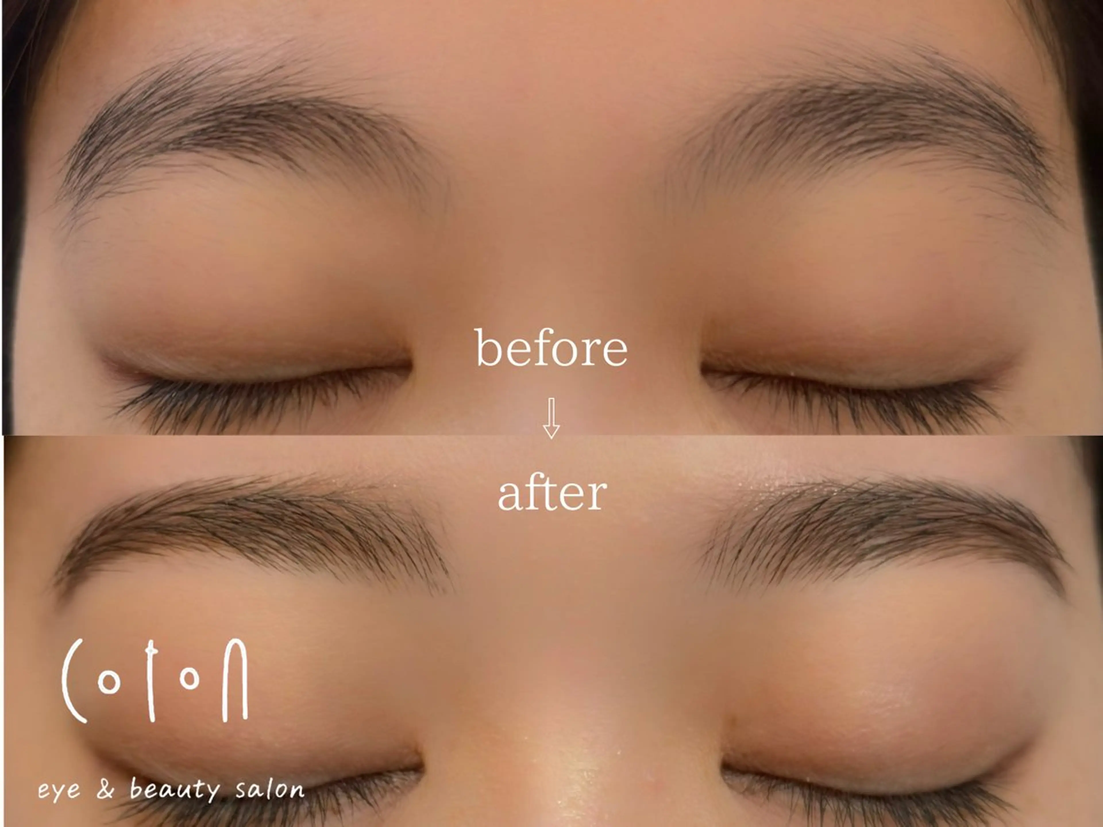 アイブロウ COTON小舟町 suzukiのマツエク・マツパデザイン