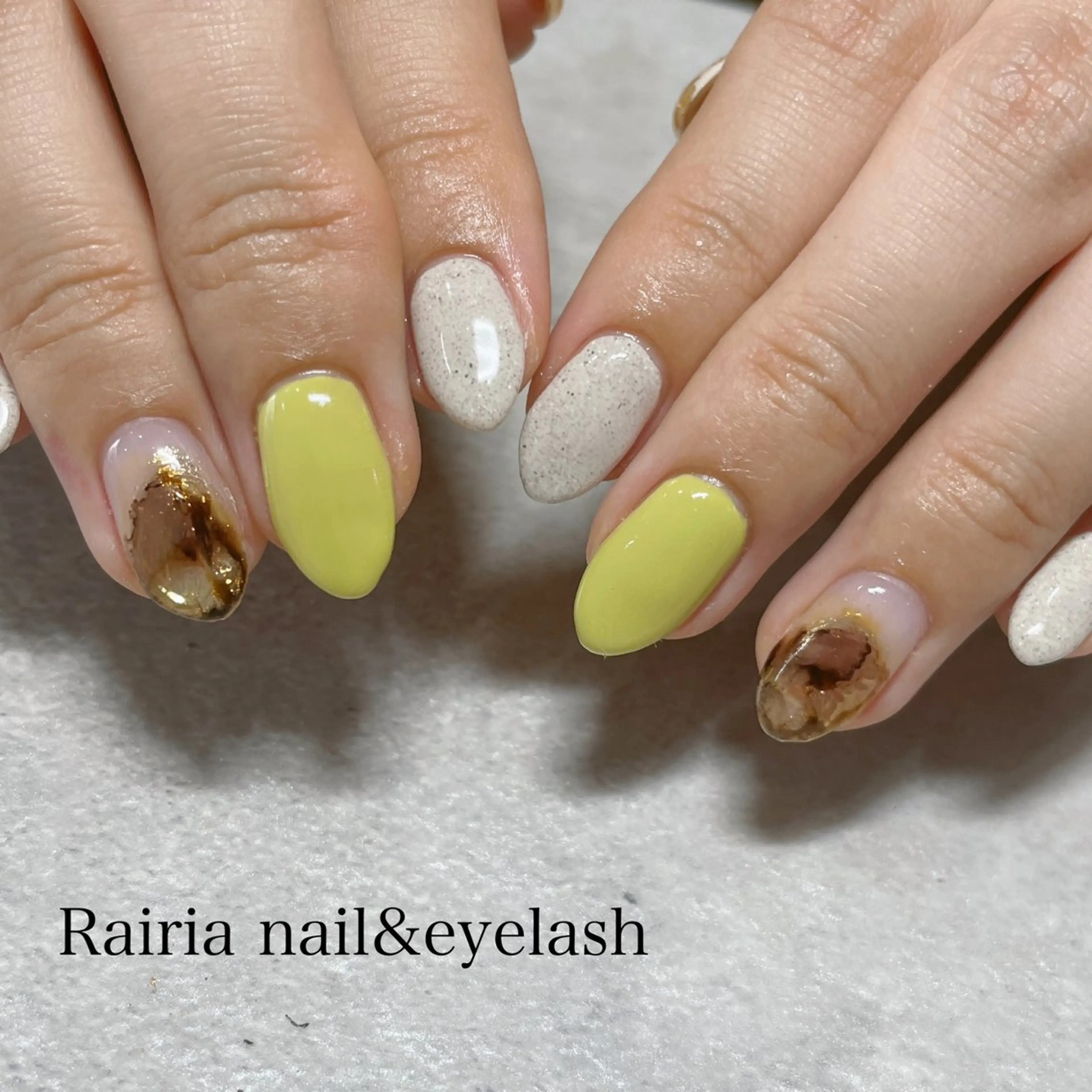 ネイル 持ち込み ハンドネイル Rairia nail&eyelash小岩店所属・Rairianail 小岩店のネイルデザイン
