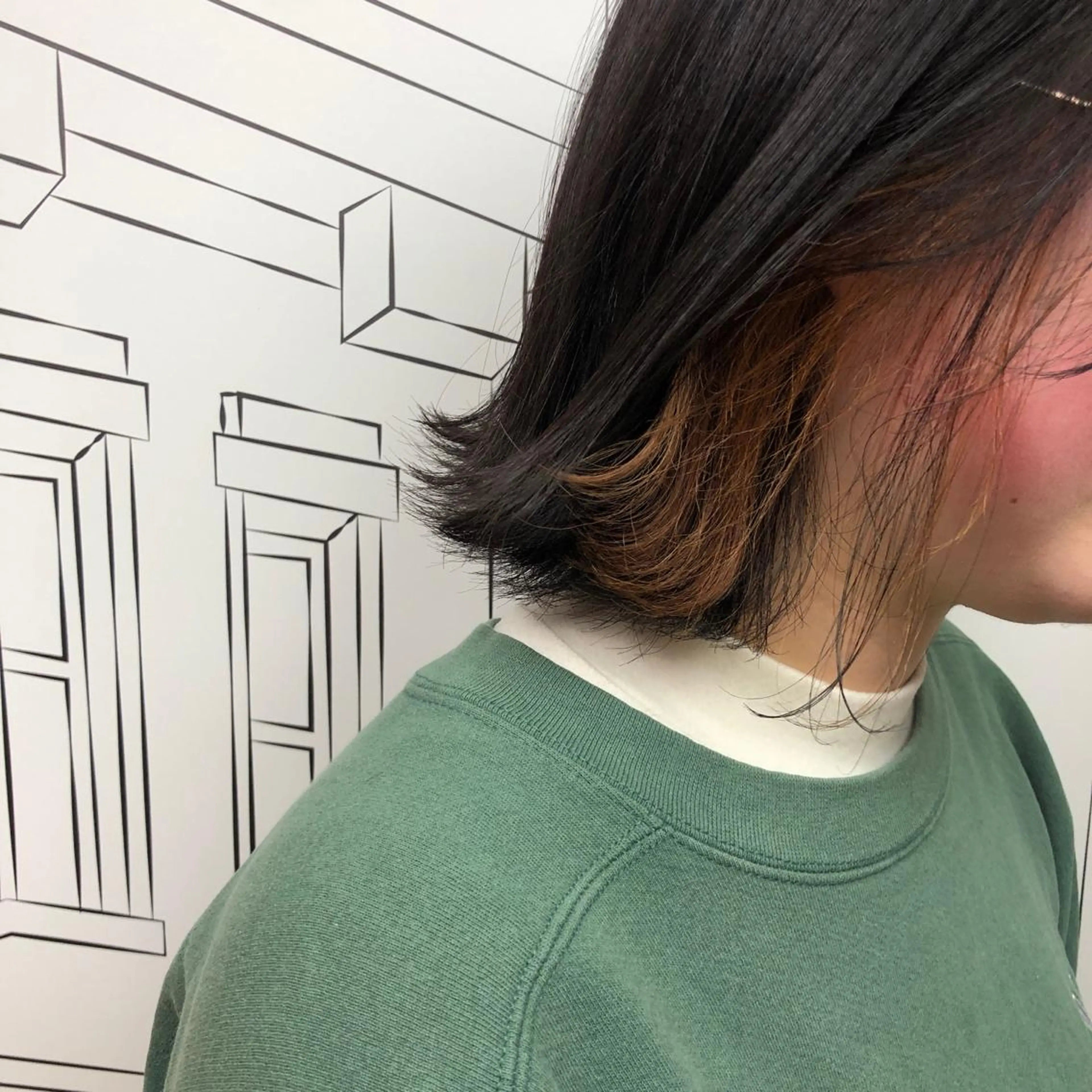 ショート カラー レイヤー,ボブ / 彩未のヘアスタイル