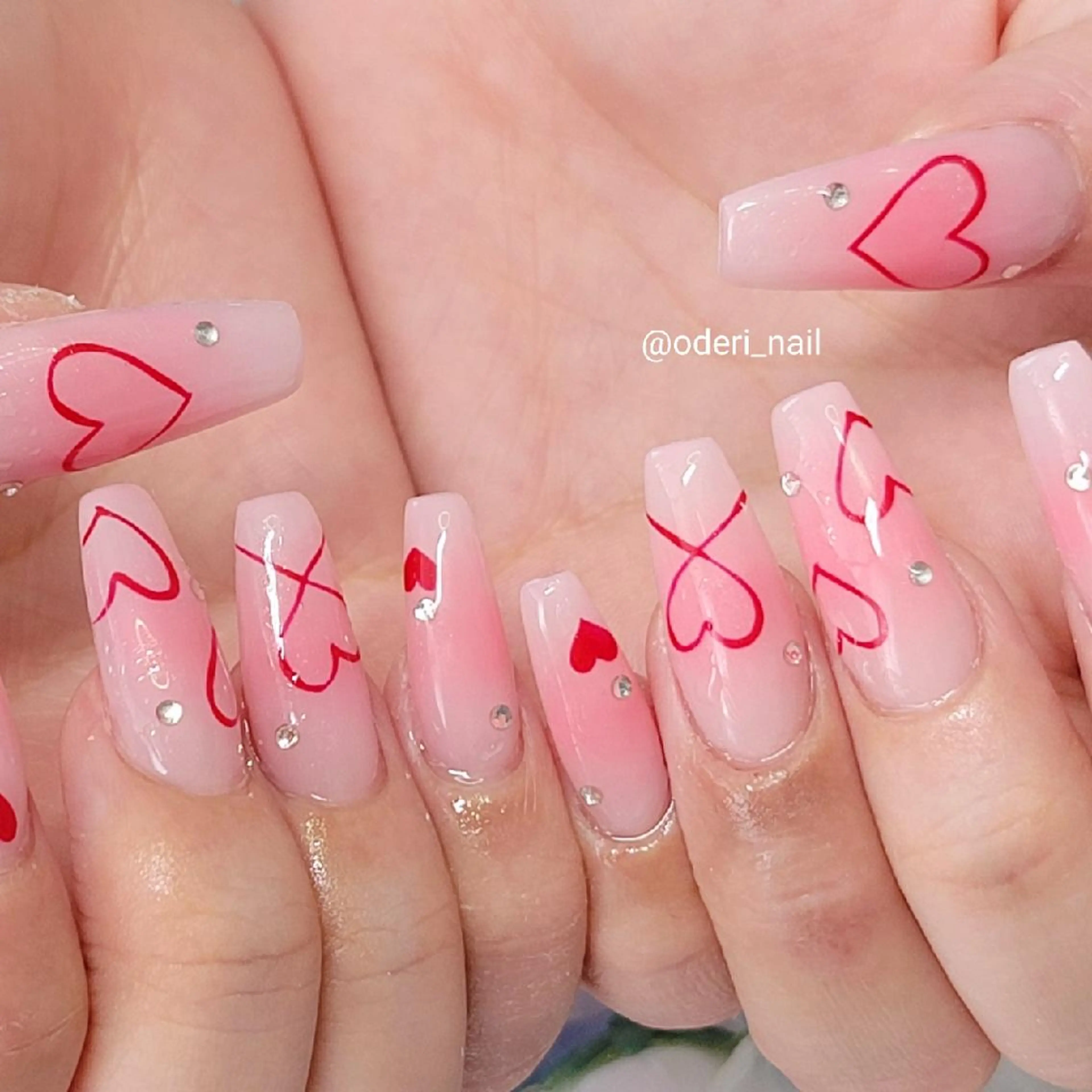 ネイル アートネイル ジェルネイル おで@ oderi_nailのネイルデザイン