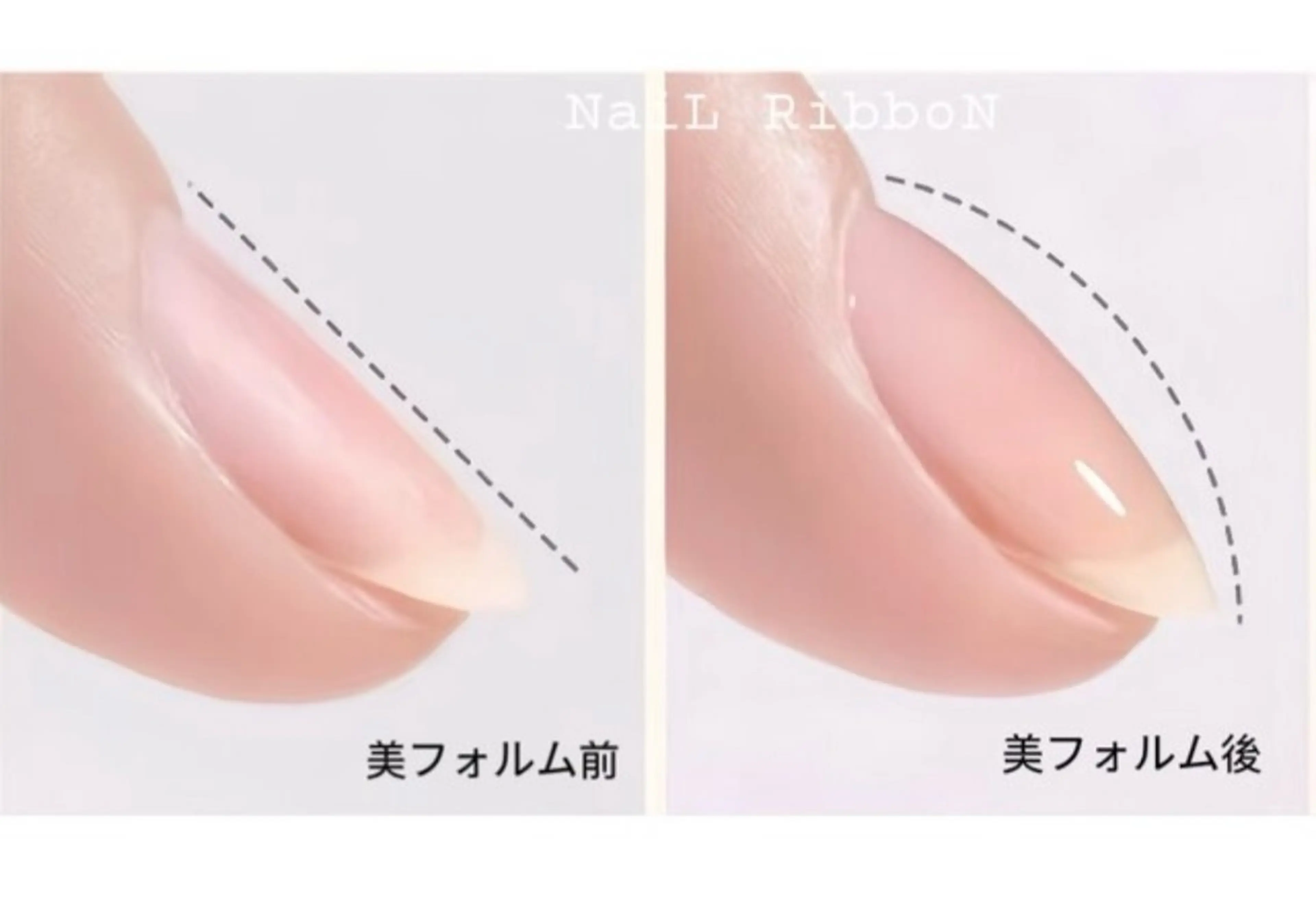 ネイル ネイルリボン 笠井のネイルデザイン