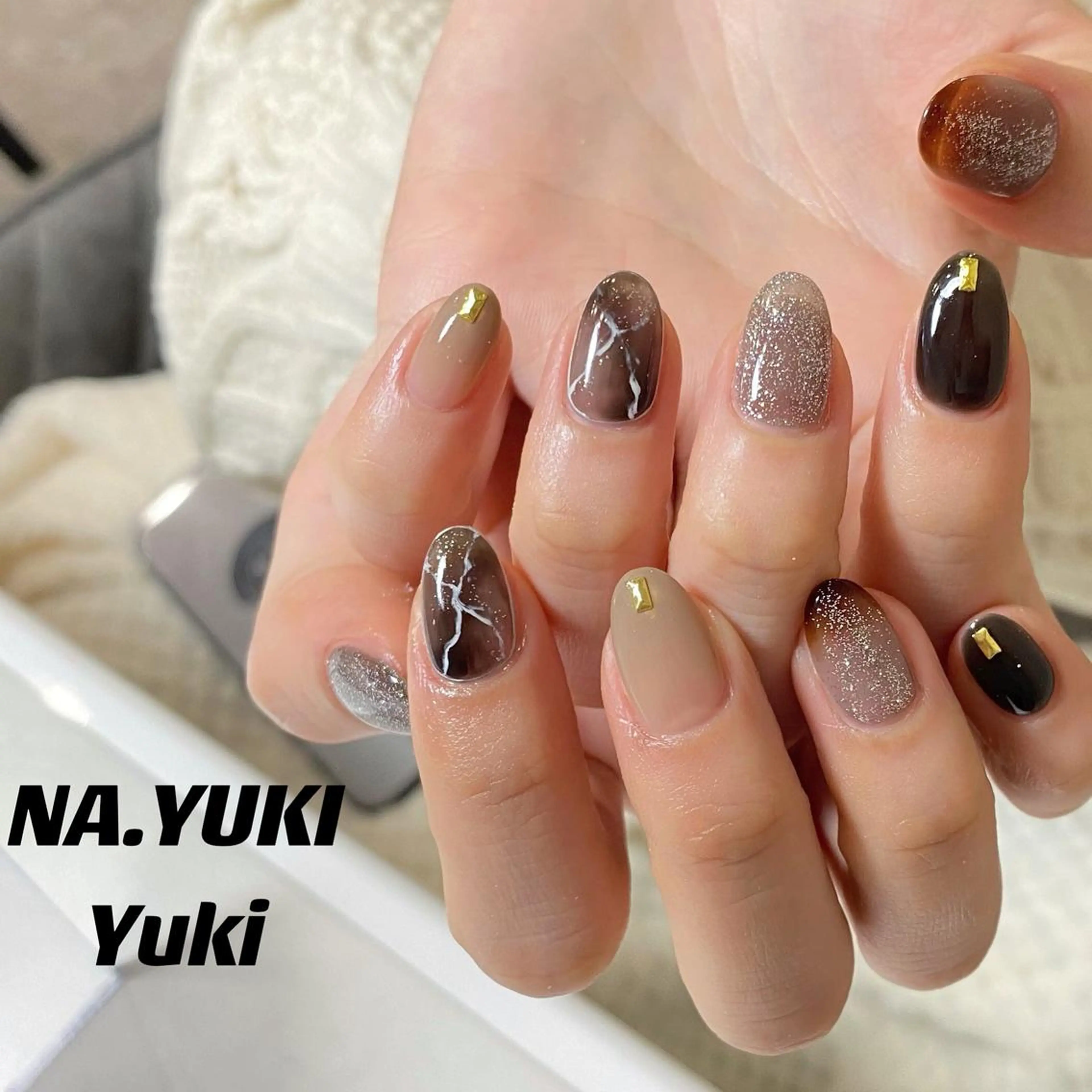 ネイル ハンドネイル ハンドケア ナユキNA.YUKI 池袋店のネイルデザイン