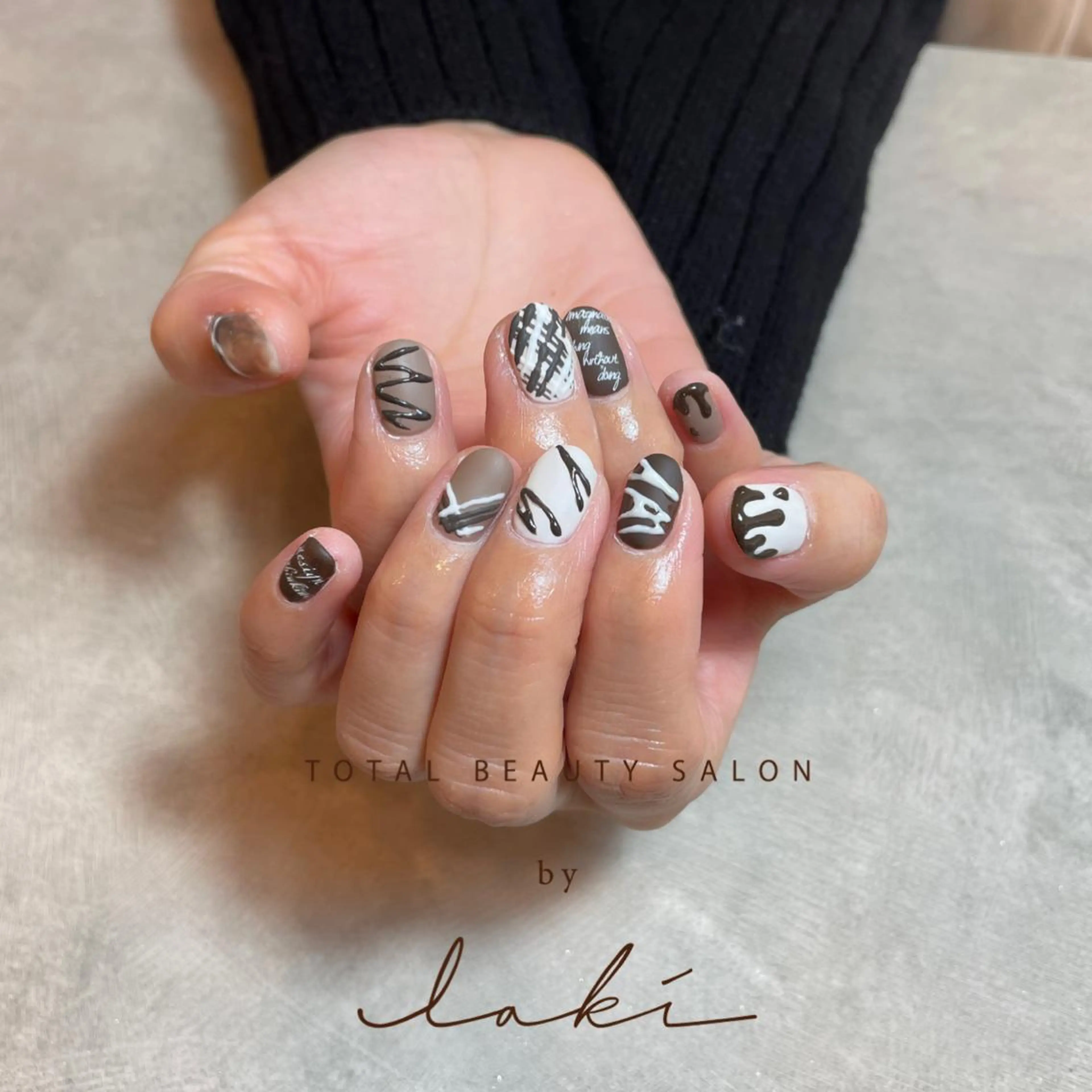 ネイル バレンタイン my&所属・my&_ maimiのネイルデザイン