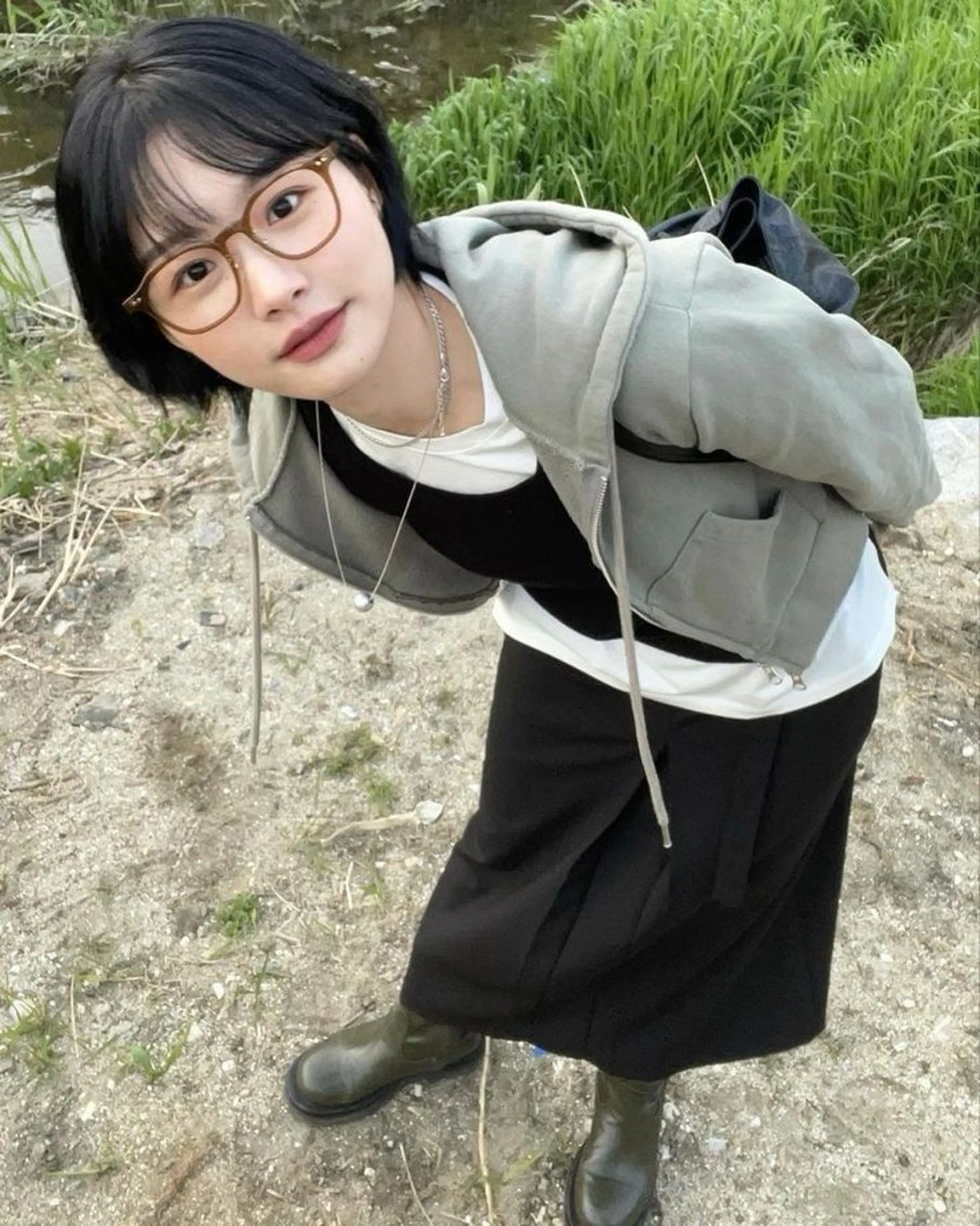 ショート 丸みショート/ ウルフ/表参道のヘアスタイル