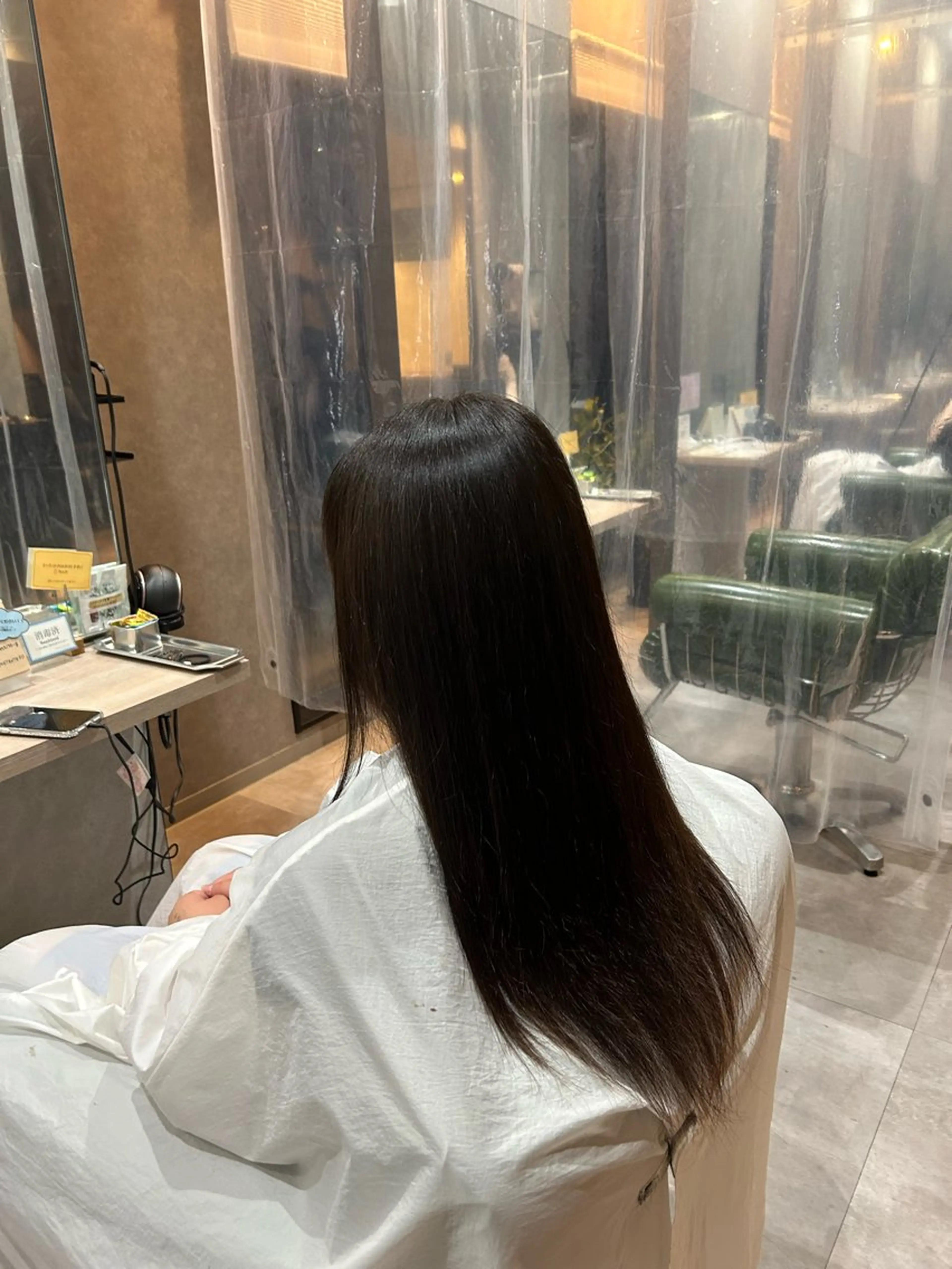 ロング ビラデルソル　ルート所属・徳野 愛依のヘアスタイル