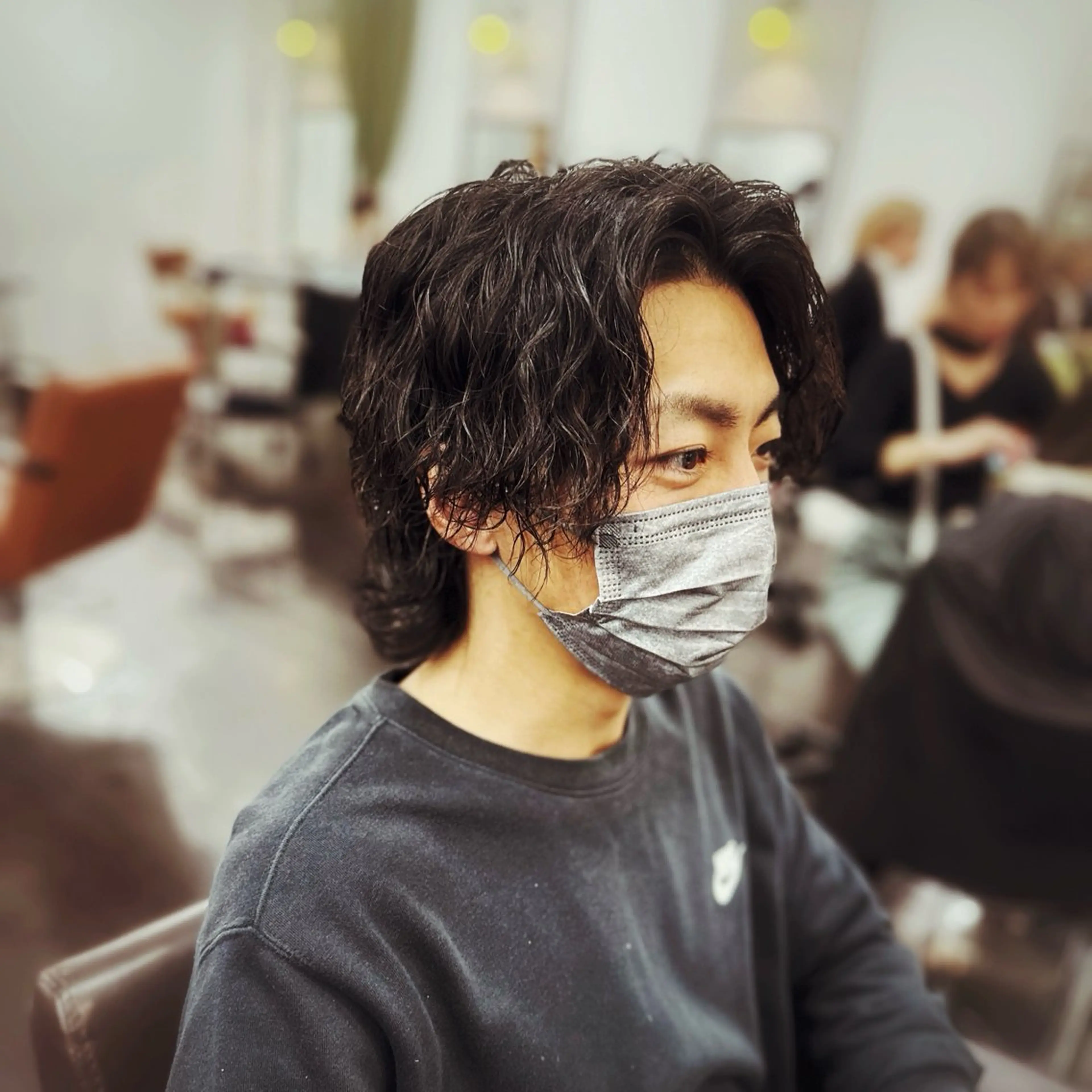 ロング パーマ ツイストスパイラルパーマ スパイラルパーマ SALOWIN名古屋suite店所属・メンズカット/名駅 個室/千田のヘアスタイル