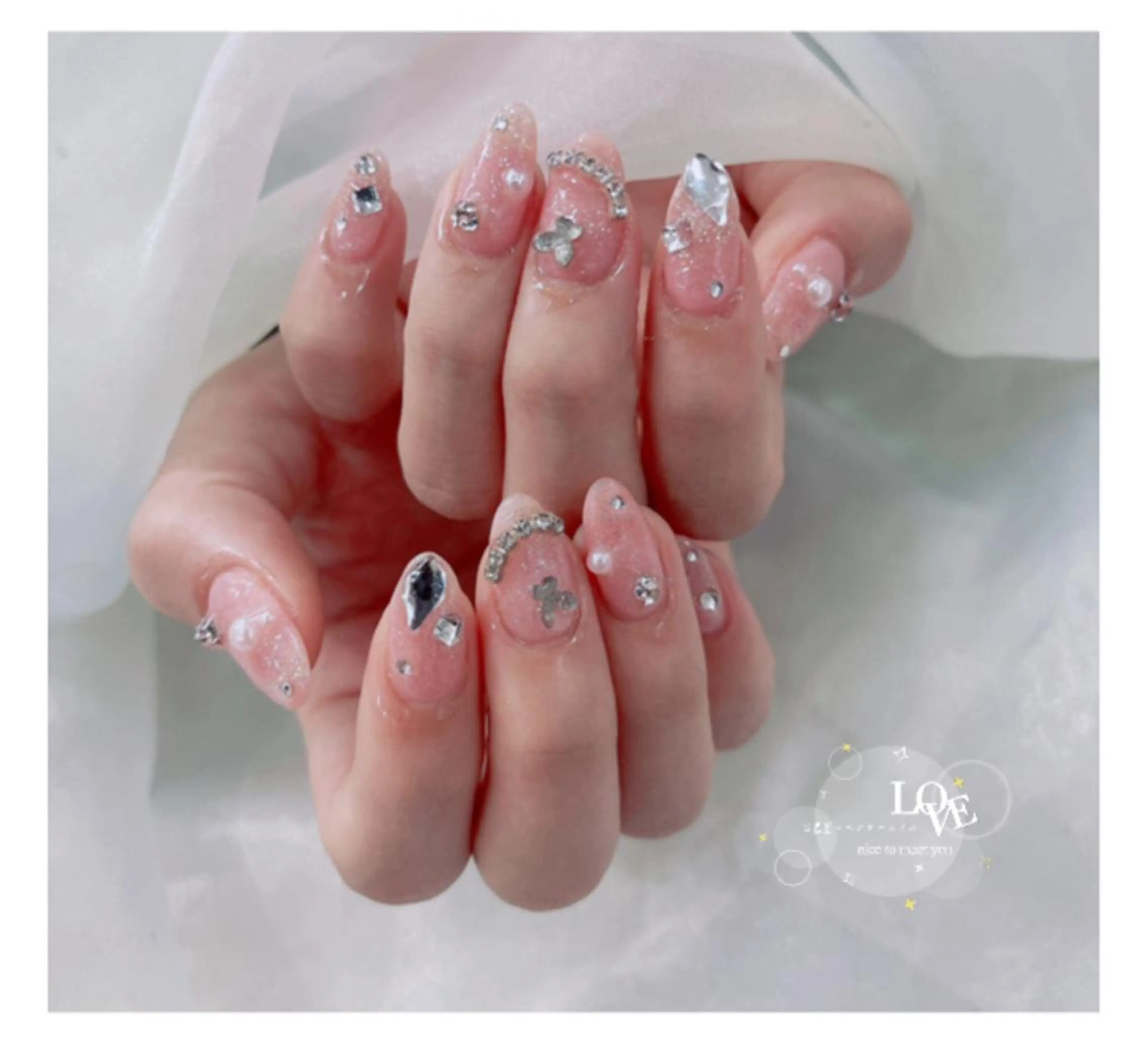 ネイル ラベンダー💖日暮里 ルル💖ネイルのネイルデザイン