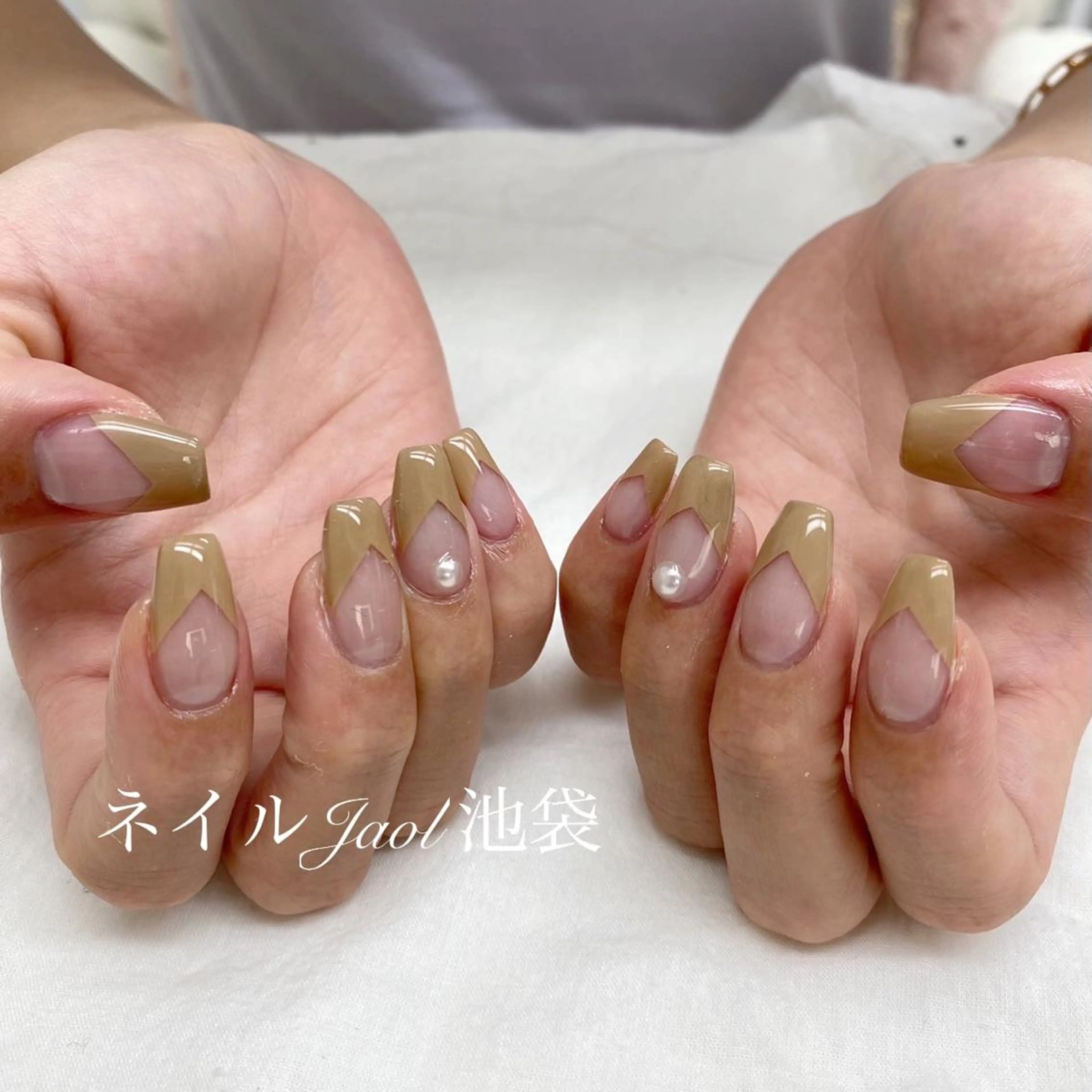 ミディアム nail jaol池袋店所属・ネイルJaol 池袋のネイルデザイン