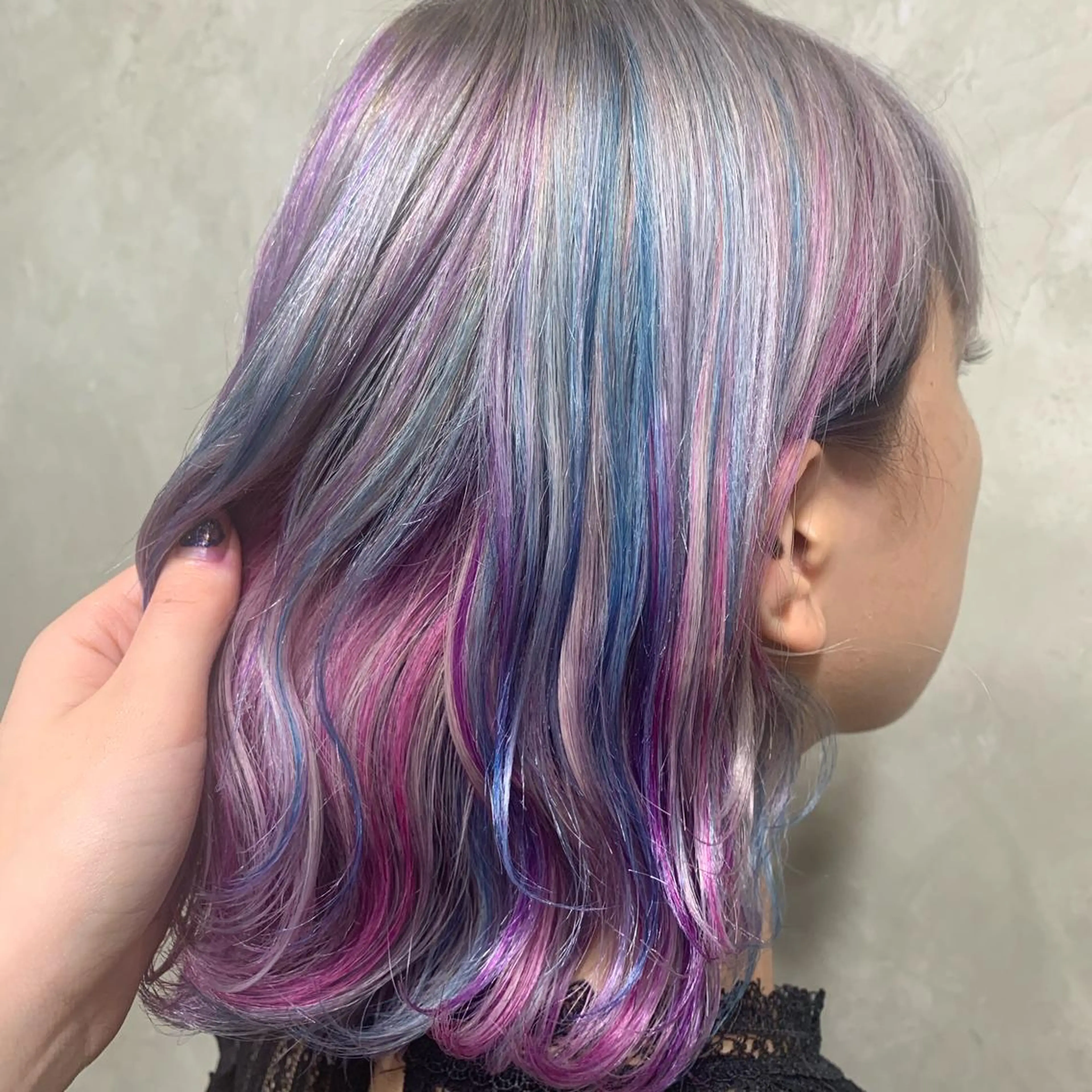 ミディアム ヘアカラー 美髪✨髪質改善 &艶カラーmanaeのヘアスタイル