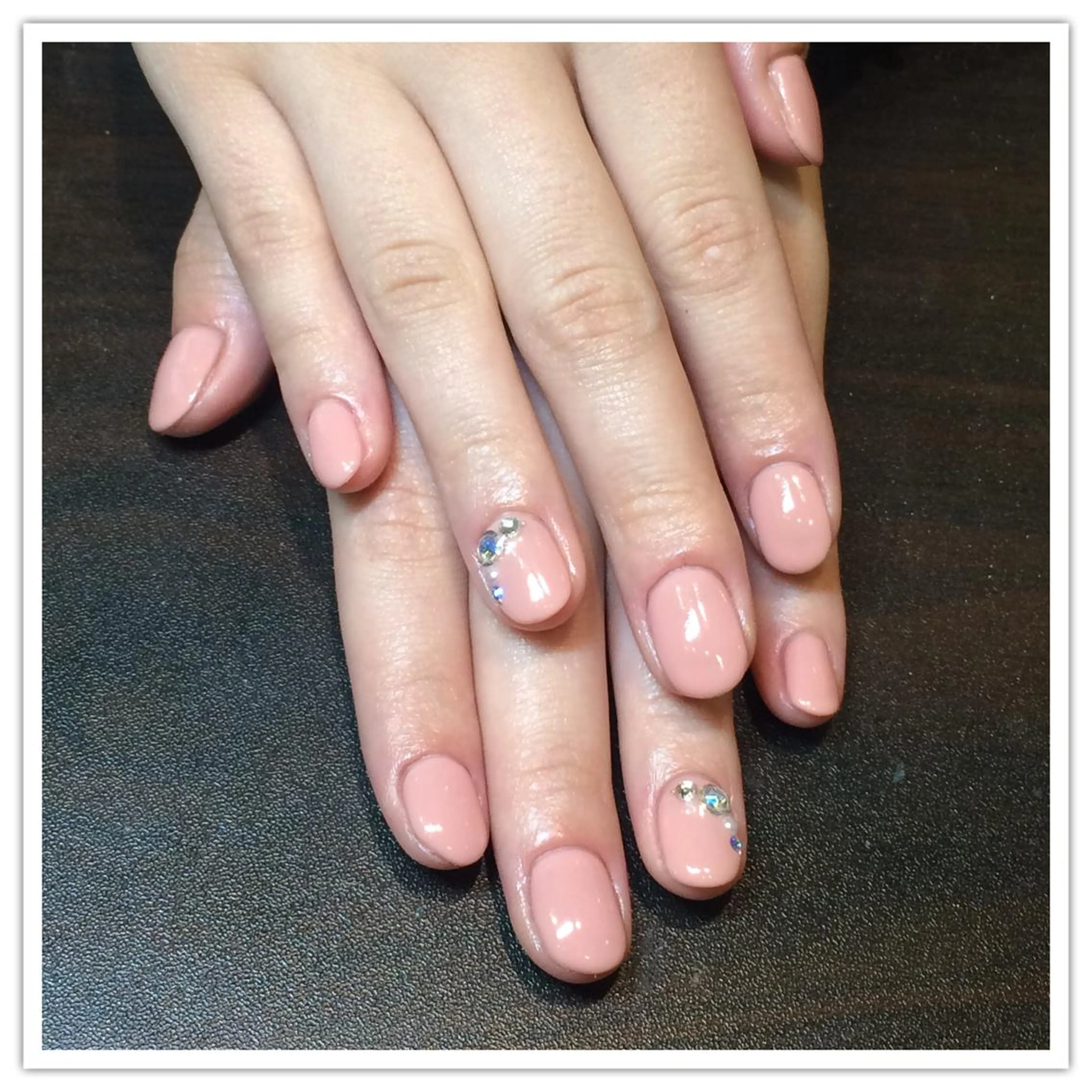 ネイル ワンカラーネイル M nail はやまうららのネイルデザイン