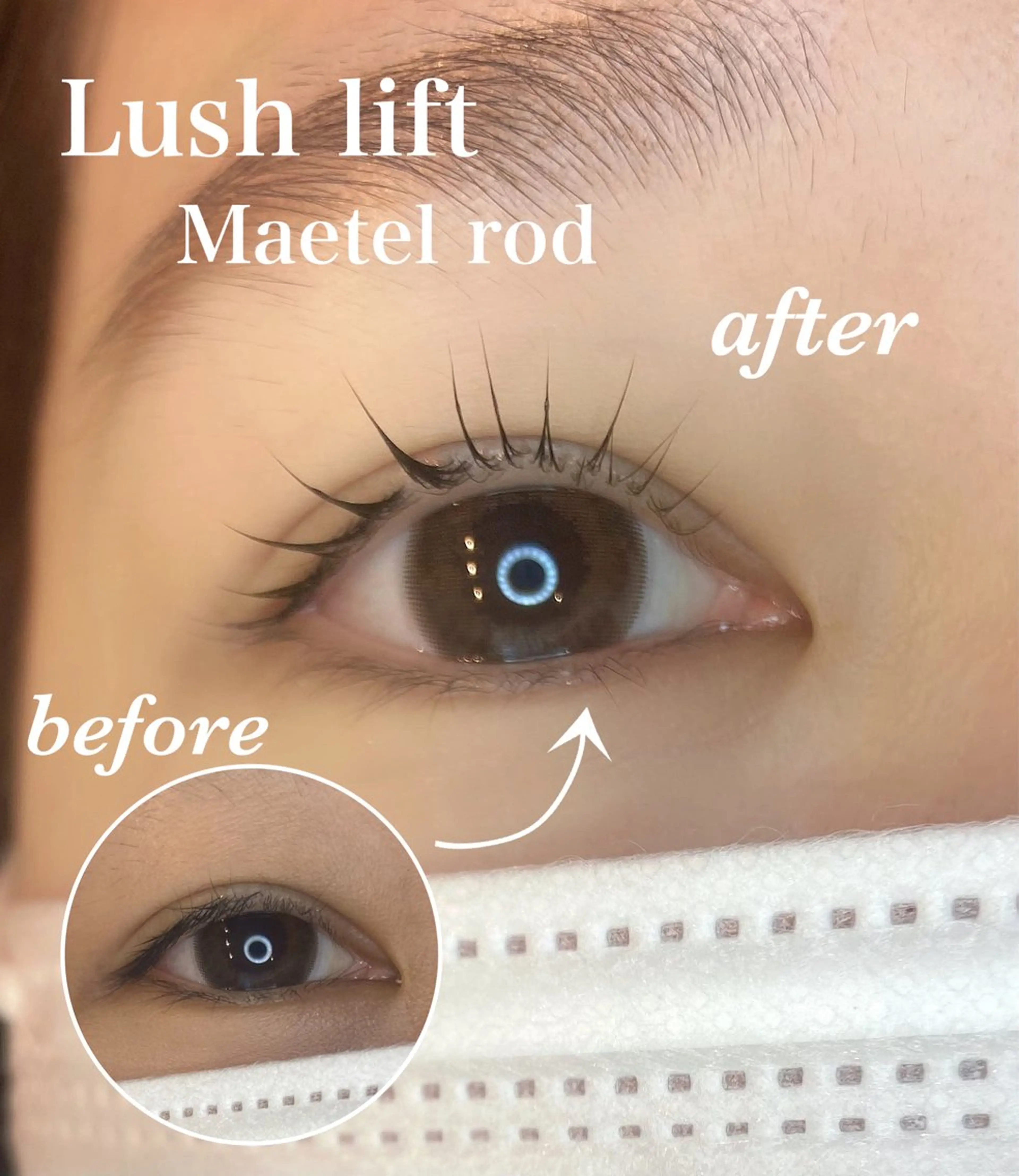 マツエク・マツパ noel nagi 🎀🫧のマツエク・マツパデザイン