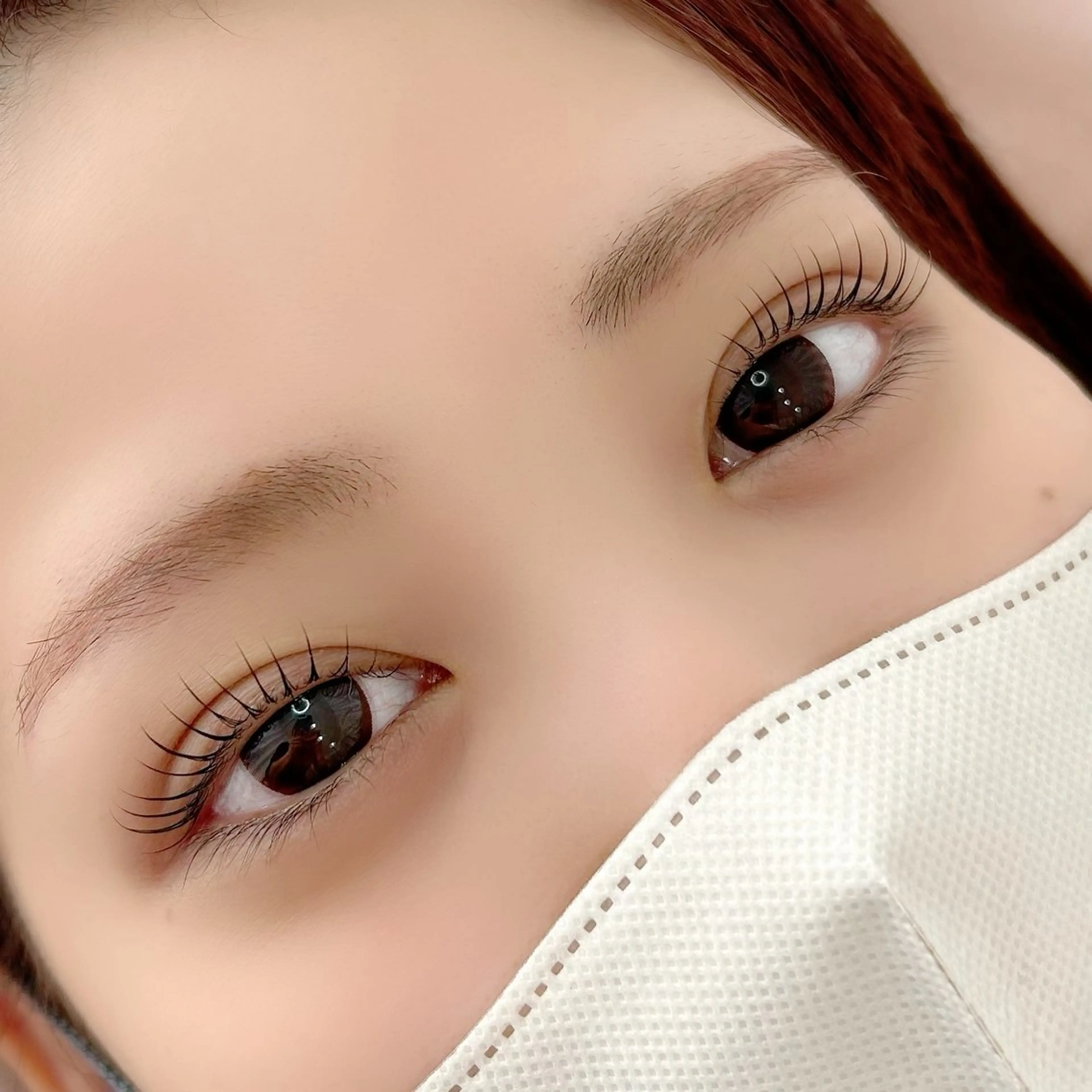 マツエク・マツパ バインドロック フラットラッシュ ナチュラル パリジェンヌラッシュリフト まつげパーマ マツパ Marine eyeの眉毛・アイブロウイメージ