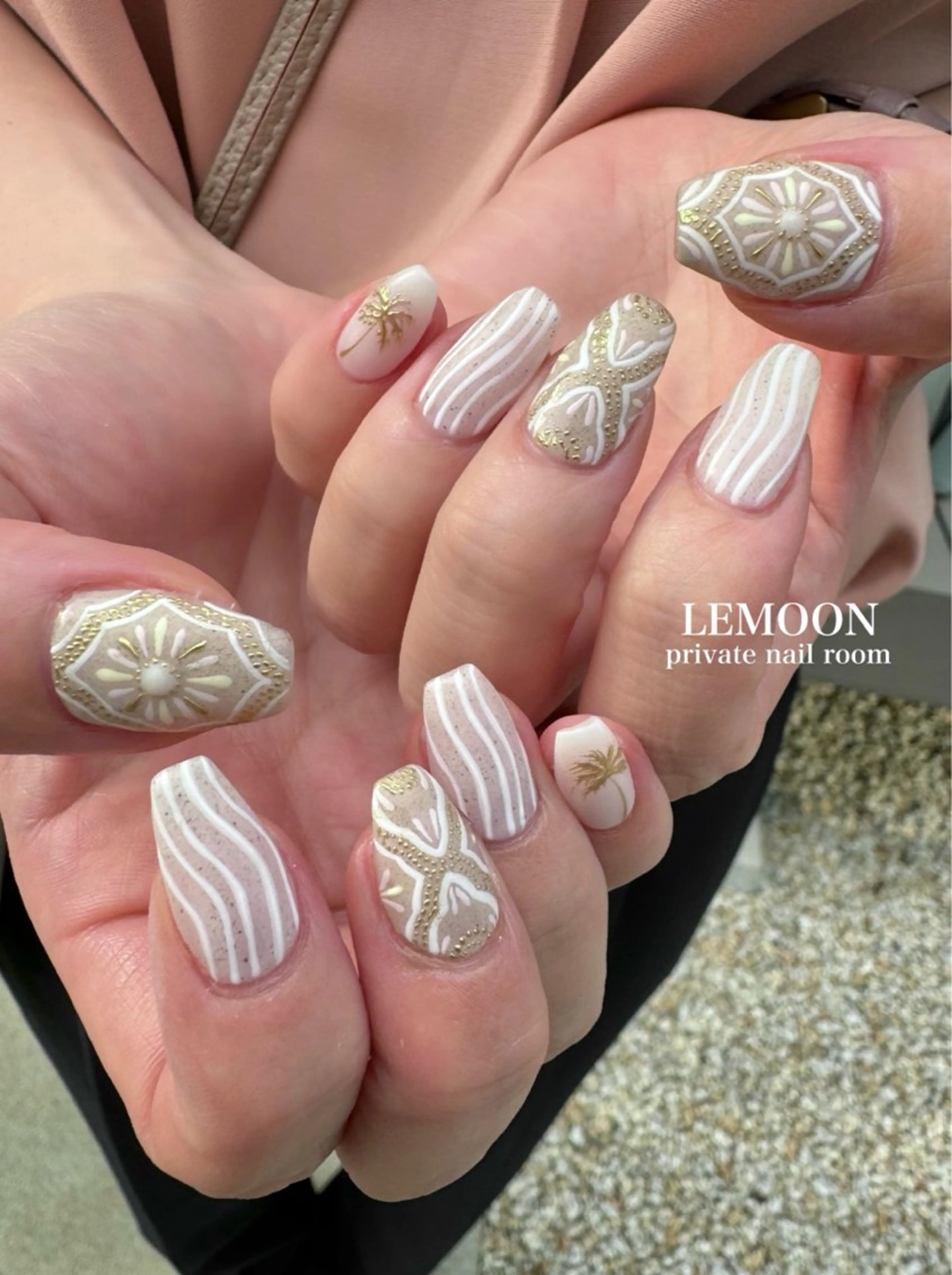 ネイル private nail salon　LEMOON所属・nail salon LEMOONのネイルデザイン