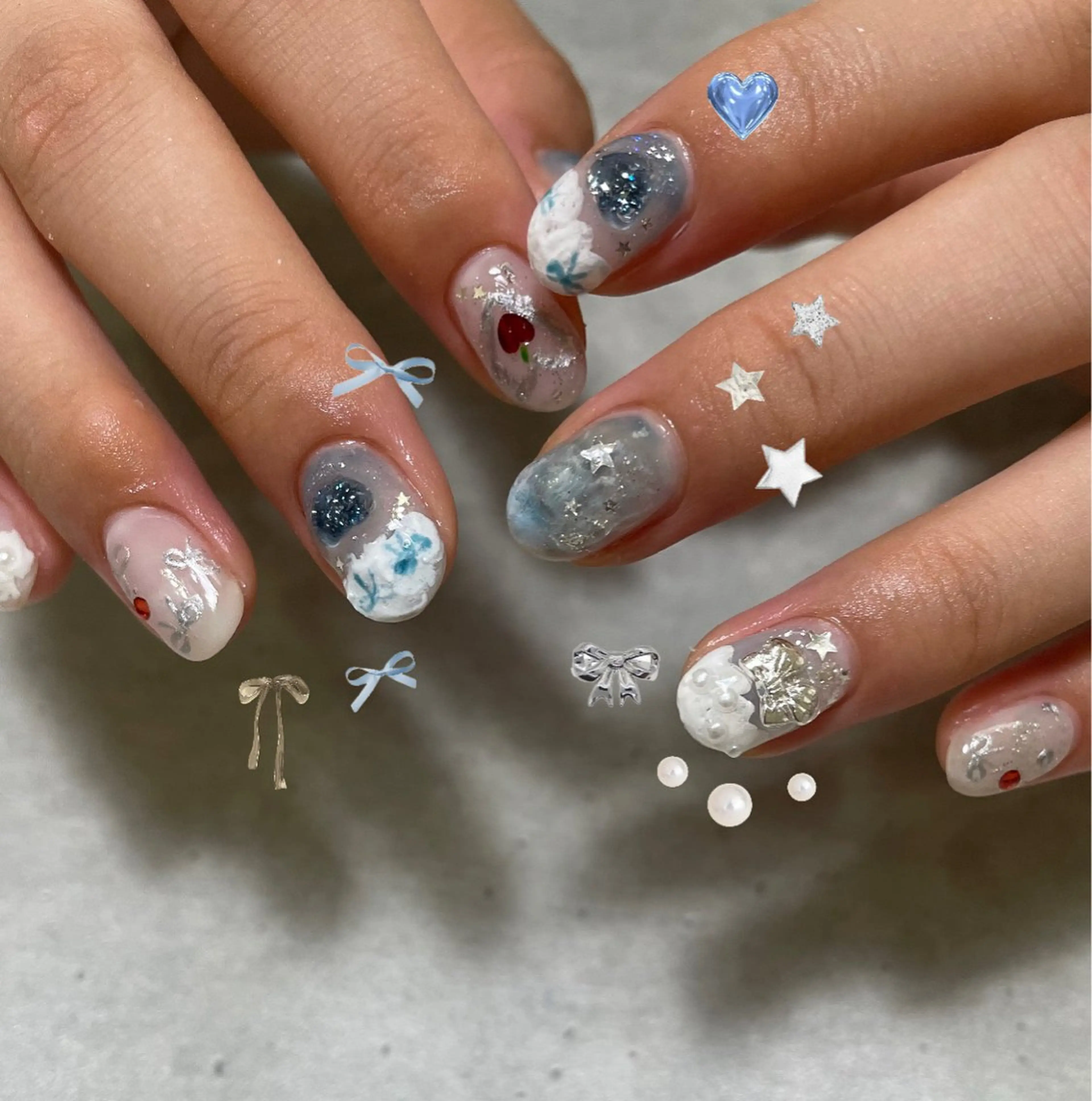 ネイル ハンドネイル RooM tani /個性派ニュアンスのネイルデザイン