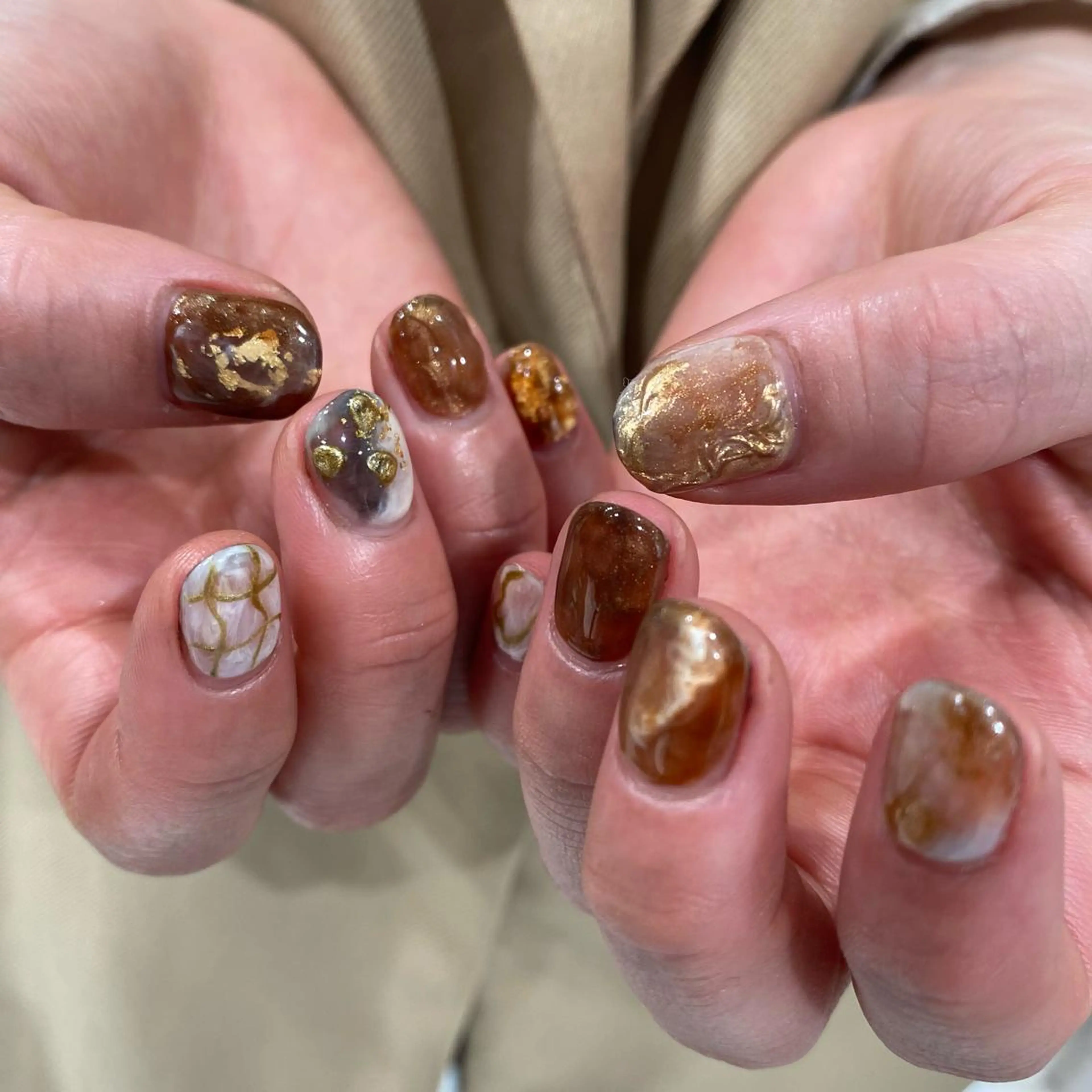 ネイル 平野葵🎀 hair/nailのネイルデザイン