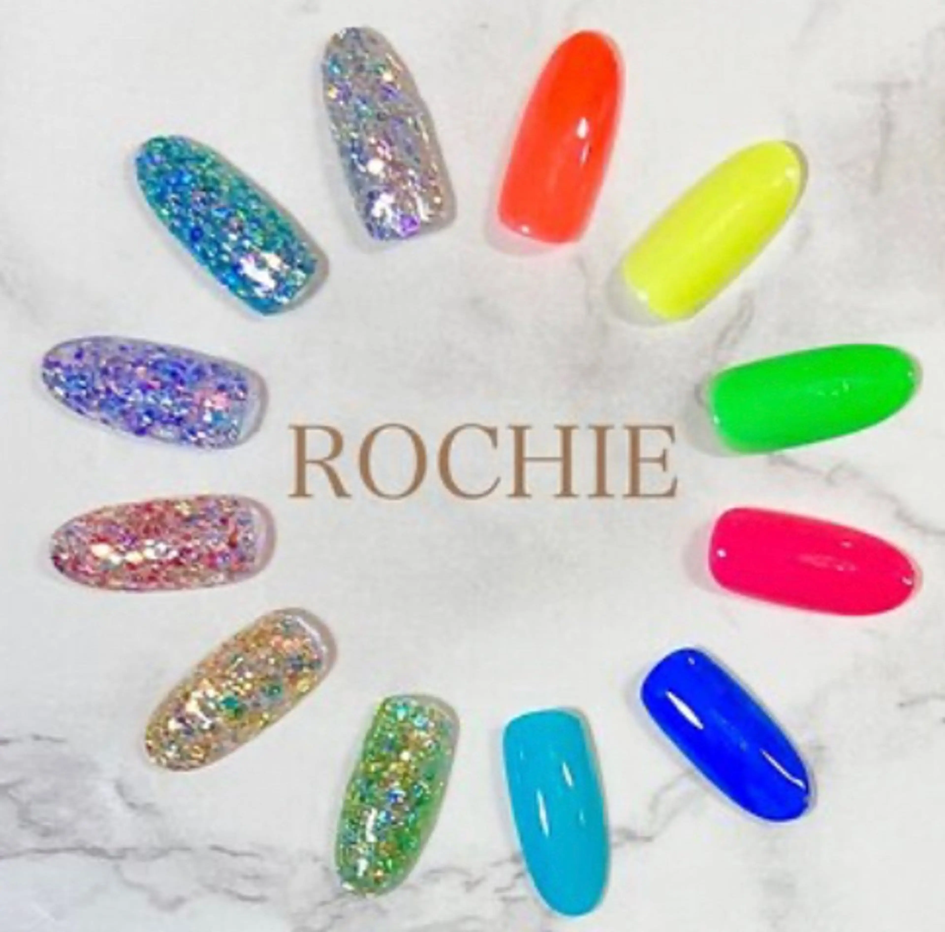 平日限定☆ハンド♡ラメ♡ラメグラ♡ネオン ♡オフあり💅の写真