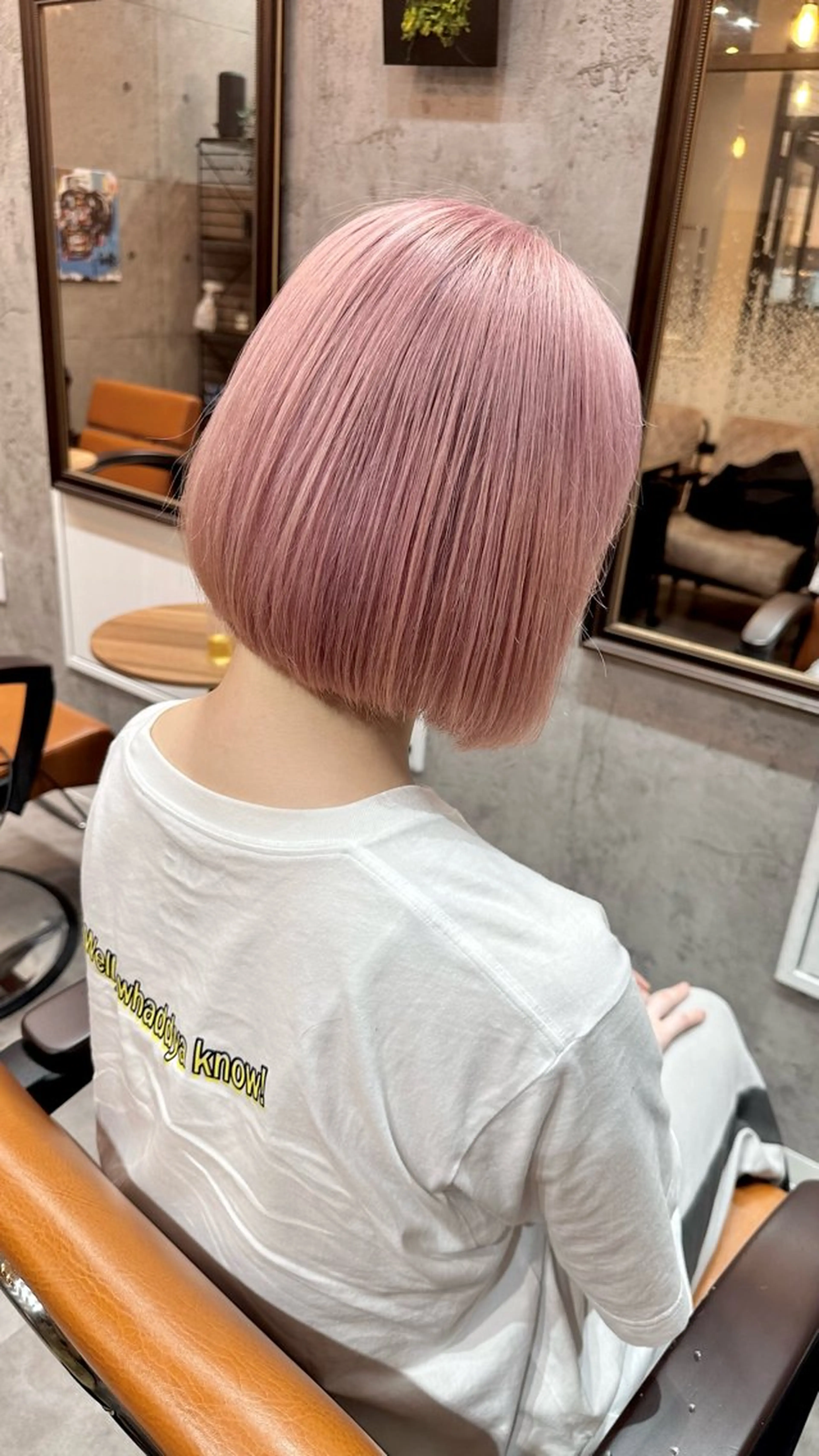 ショート ヘアカラー 🔷ブリーチバレイヤ ージュ🔷飯野達也のヘアスタイル