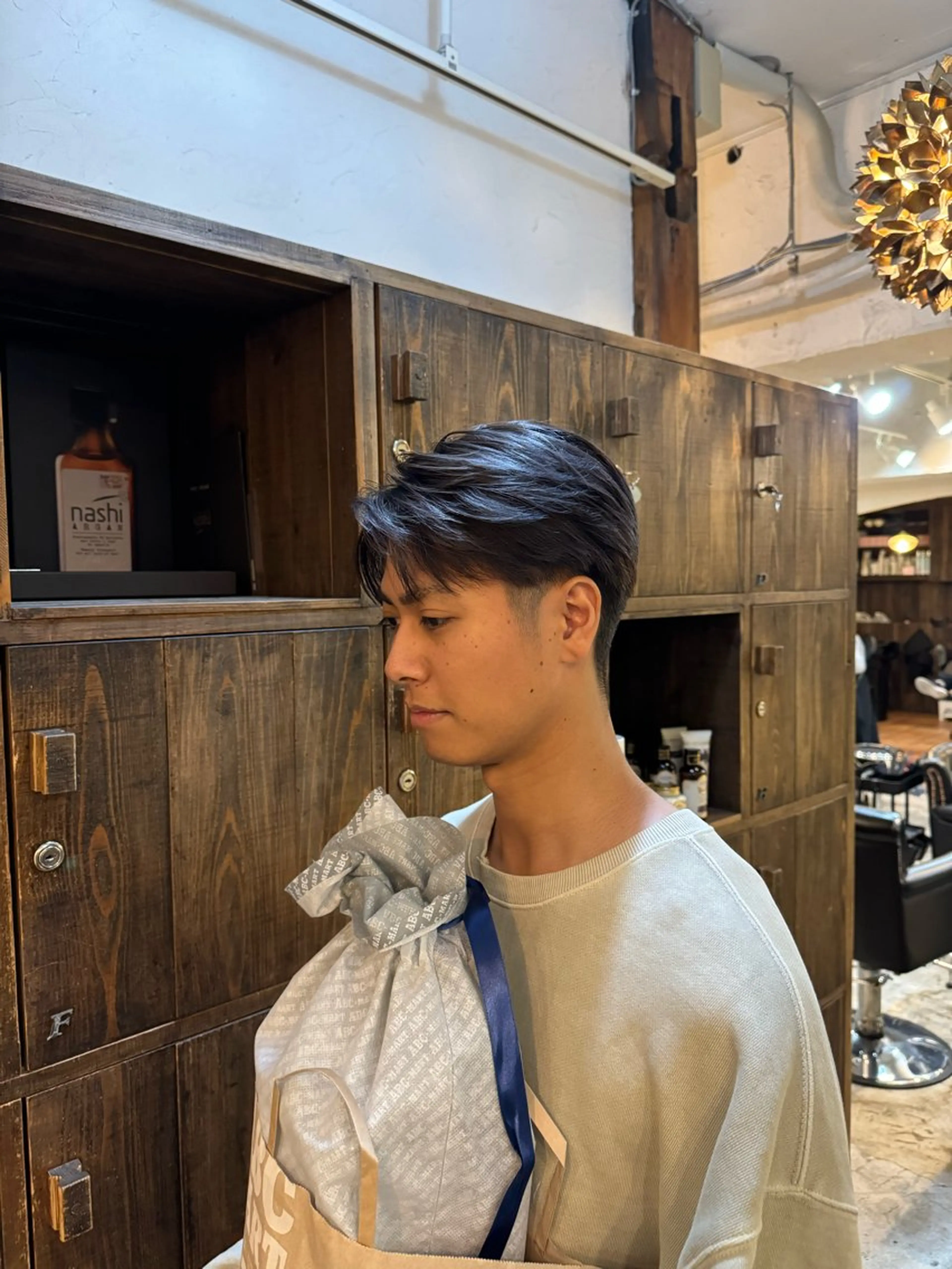 メンズ カット ヘアカラー 韓国ヘア🫧艶カラー 🫧髪質改善/オオヤのヘアスタイル