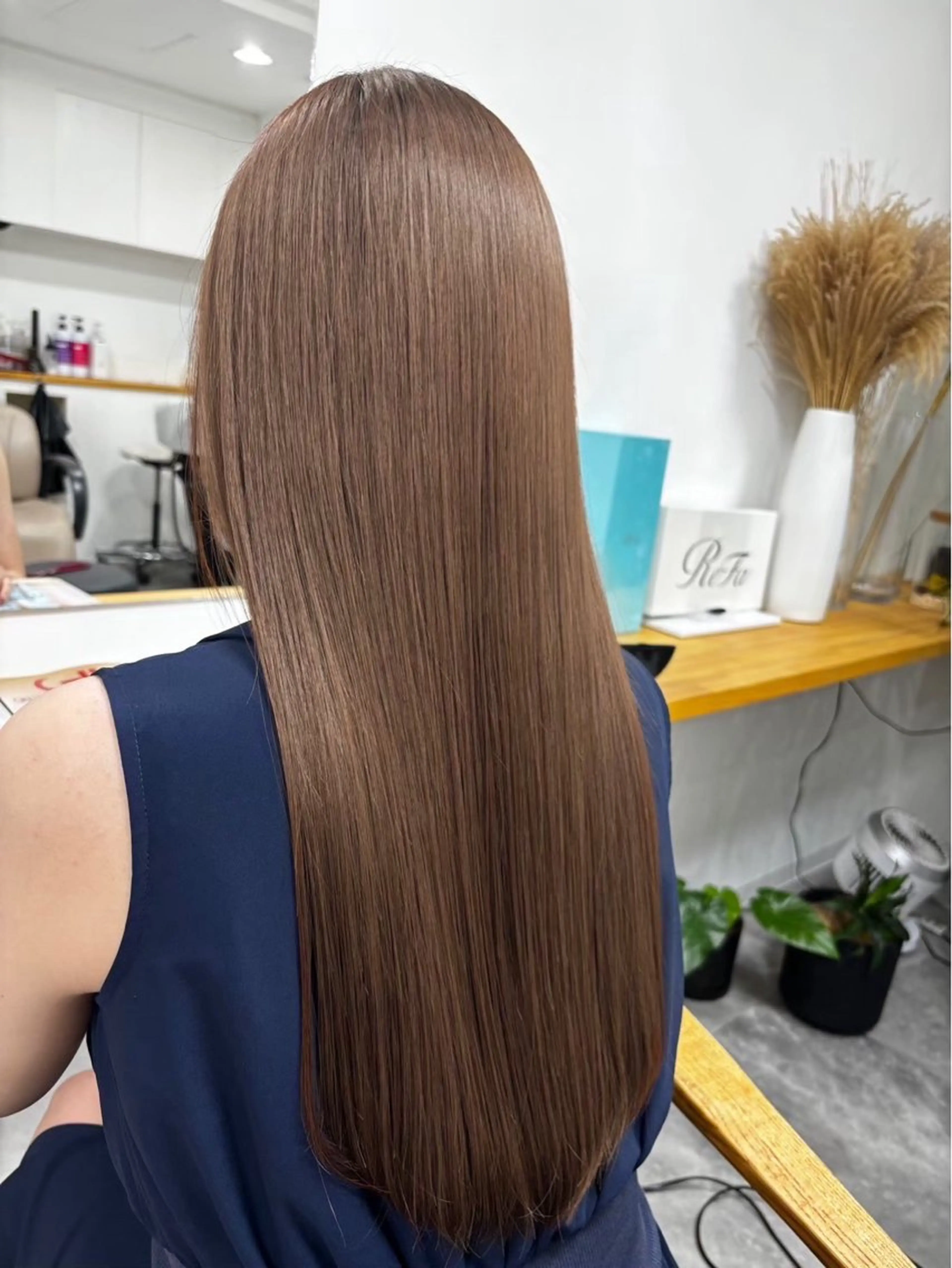 髪が生まれ変わります✨髪質改善カラー+トリートメントの写真