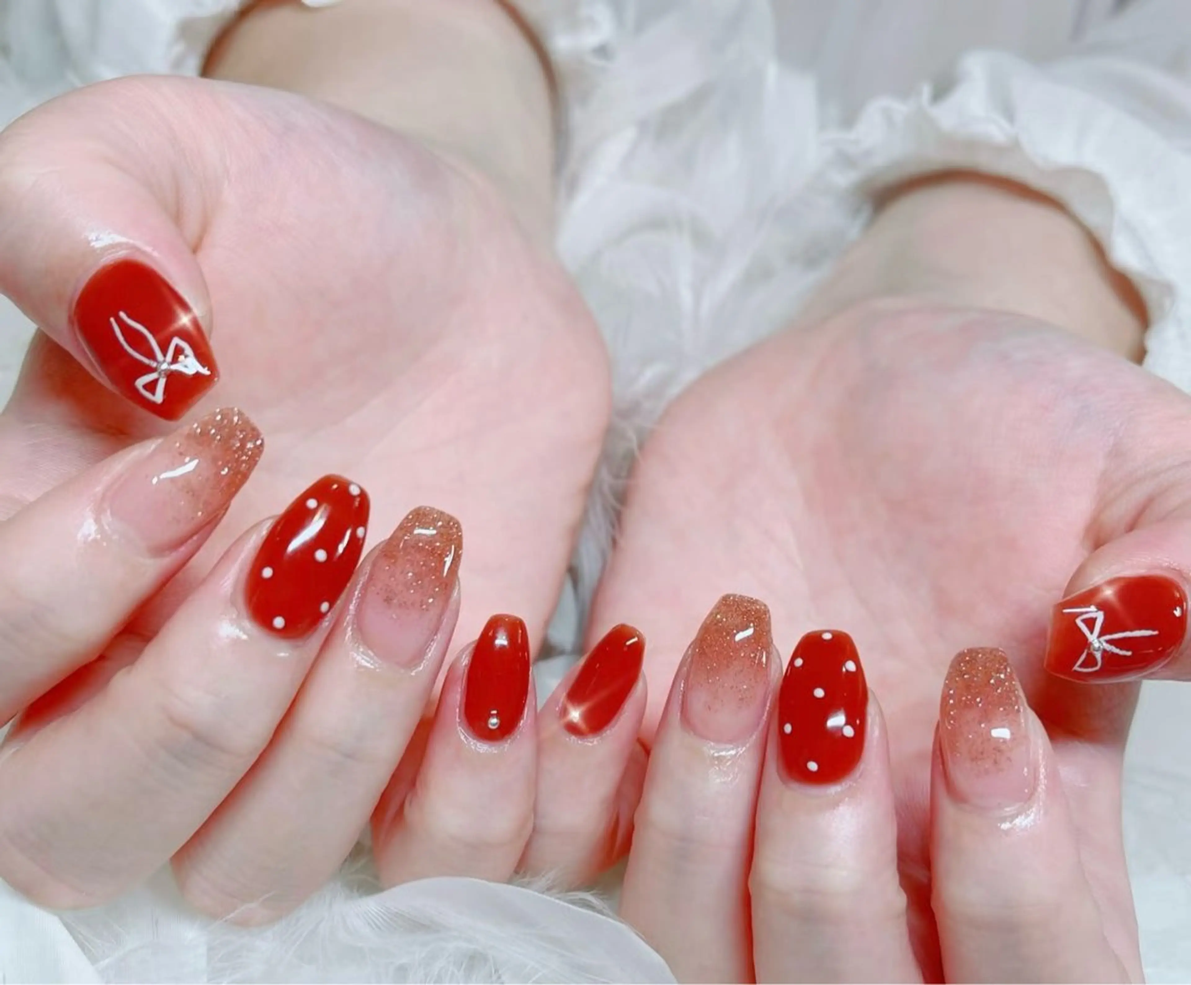 【チップNO3】🎀長さだし90分持ち込みデザイン(アート4本)🎀新規ソフトジェルオフ無料､➖500円割引の写真