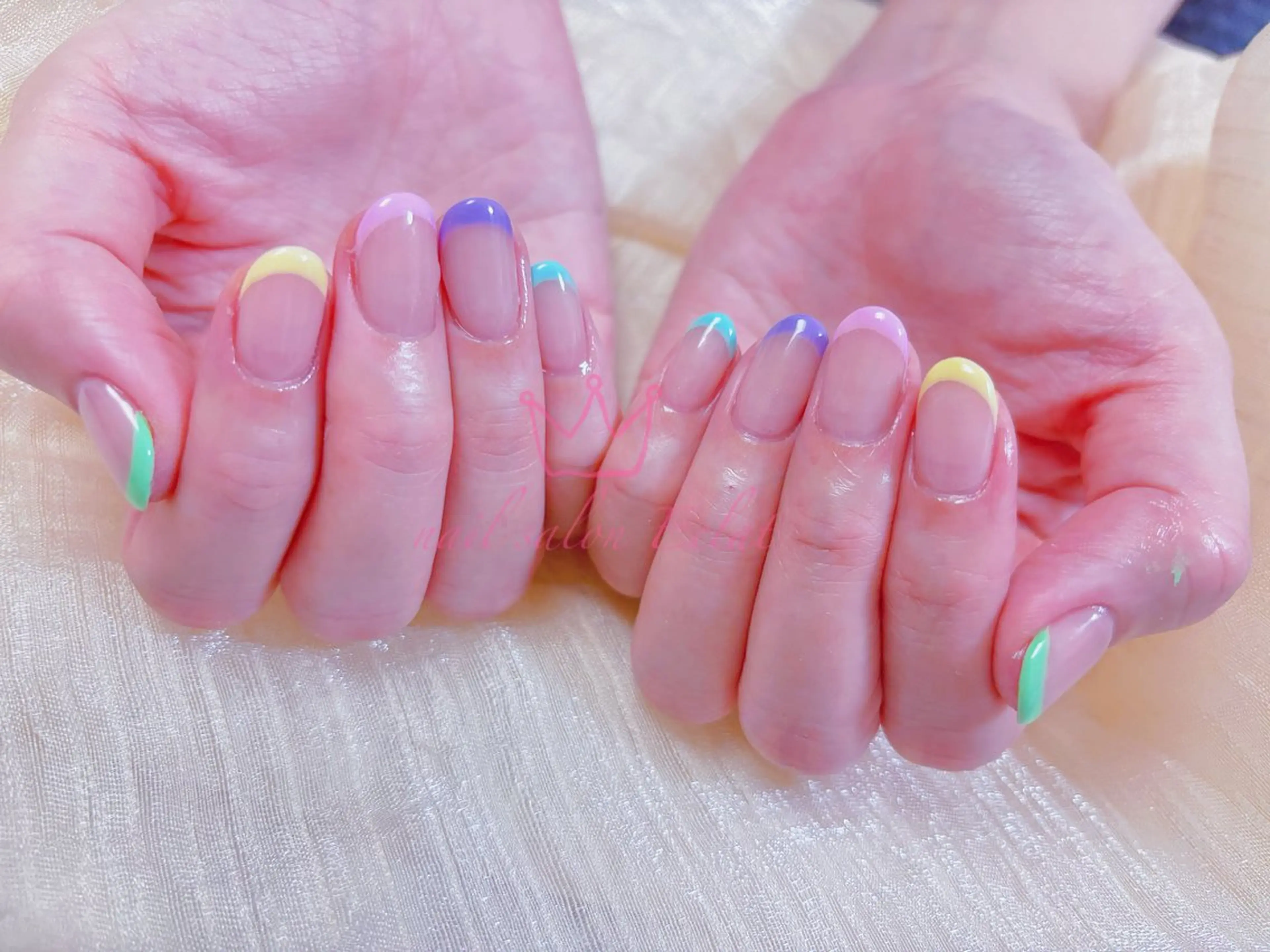 ネイル ネイルサロンエクラ 🫧Shizukaのネイルデザイン