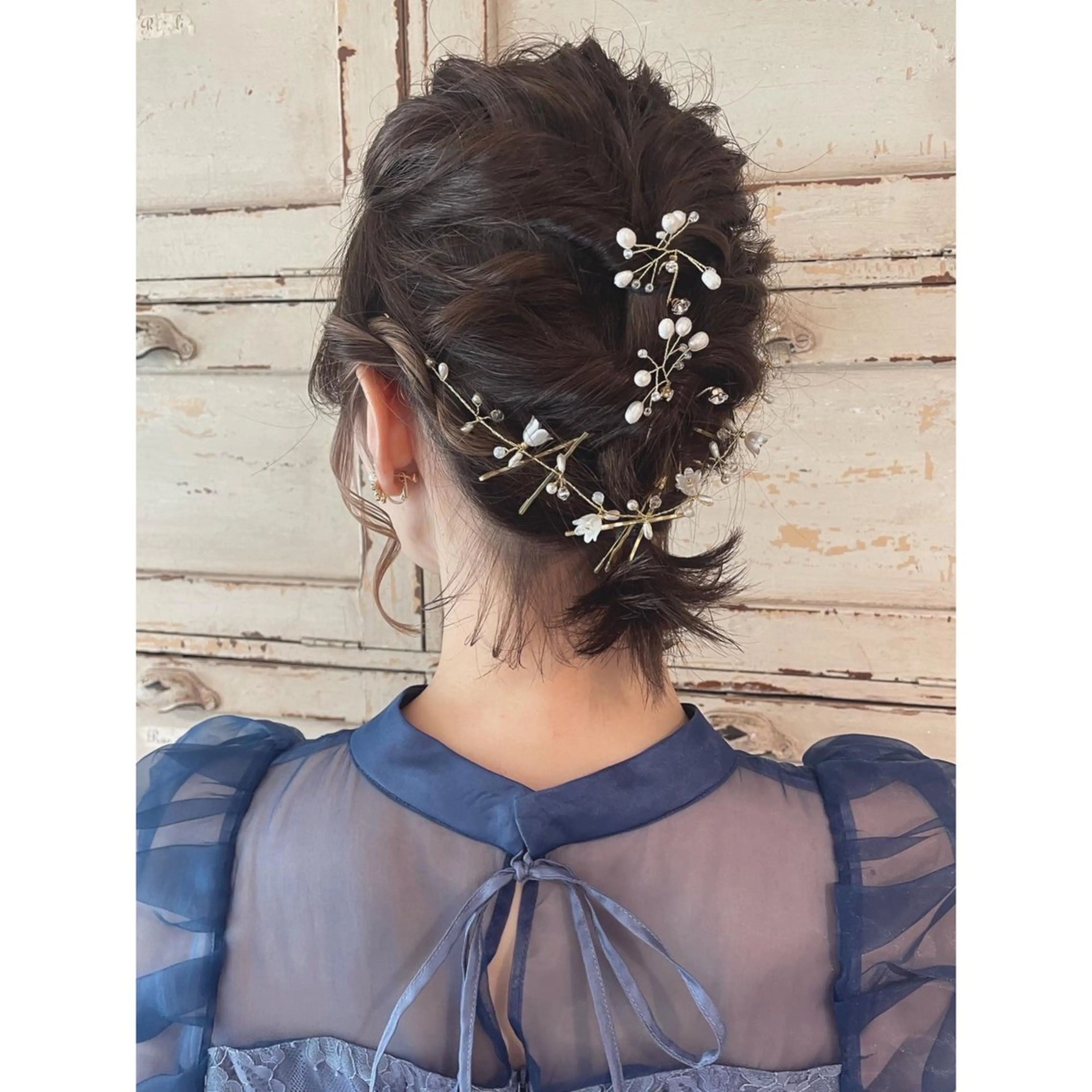 ショート カラー ヘアアレンジ RorriM natsuのヘアスタイル