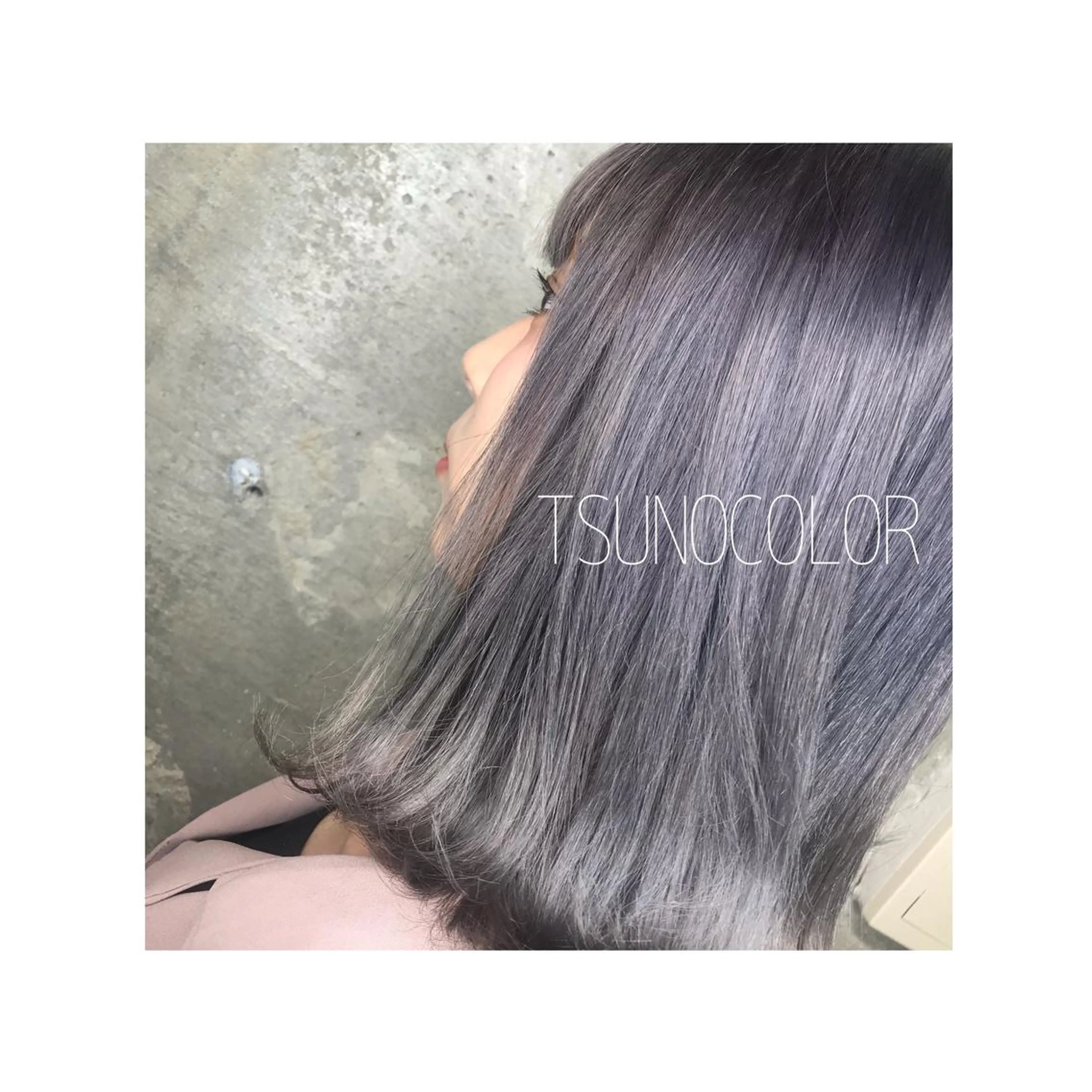 ミディアム カラー 透明感カラー シルバー ウルフカット カット トリートメント GARU-ガル-所属・TSUNO🦖 派手髪/オタク美容師のヘアスタイル
