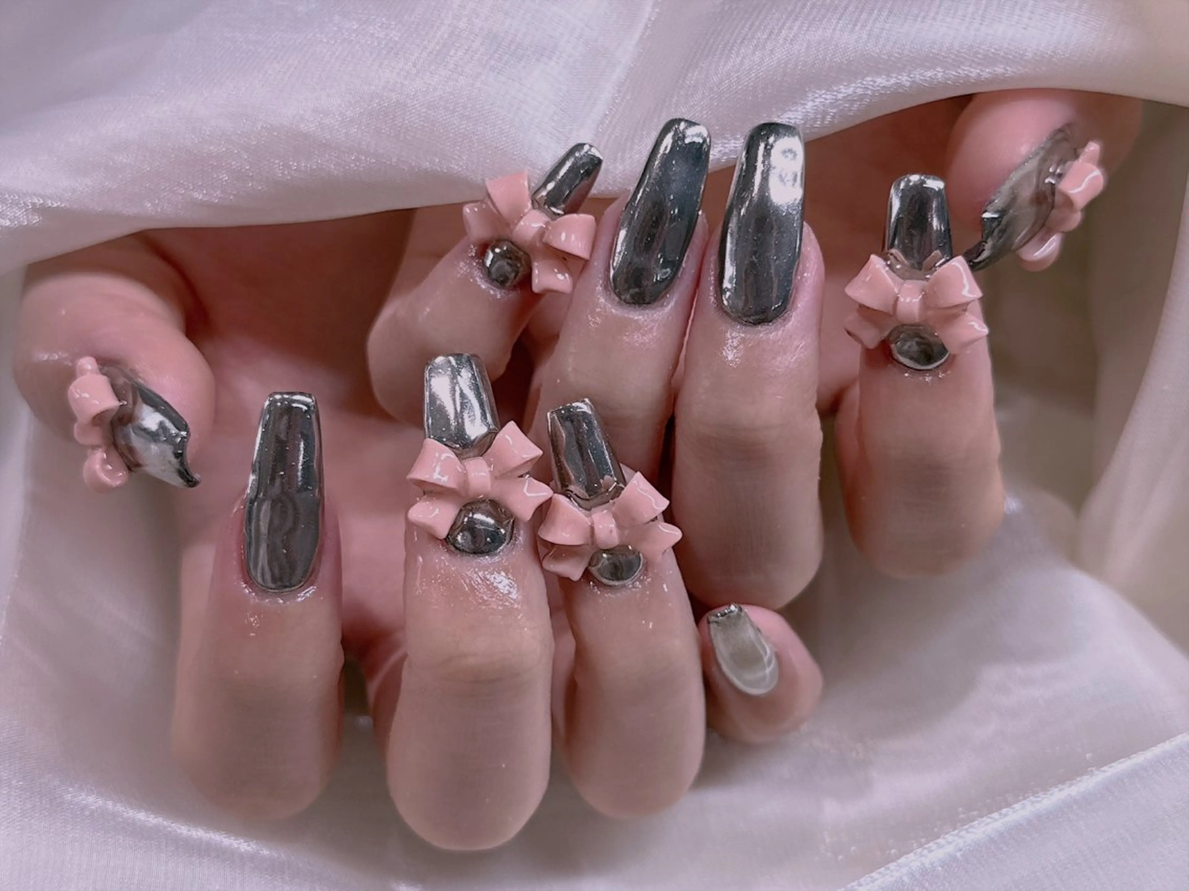 ネイル ハンドネイル エムズ エムズのマツエク・マツパデザイン