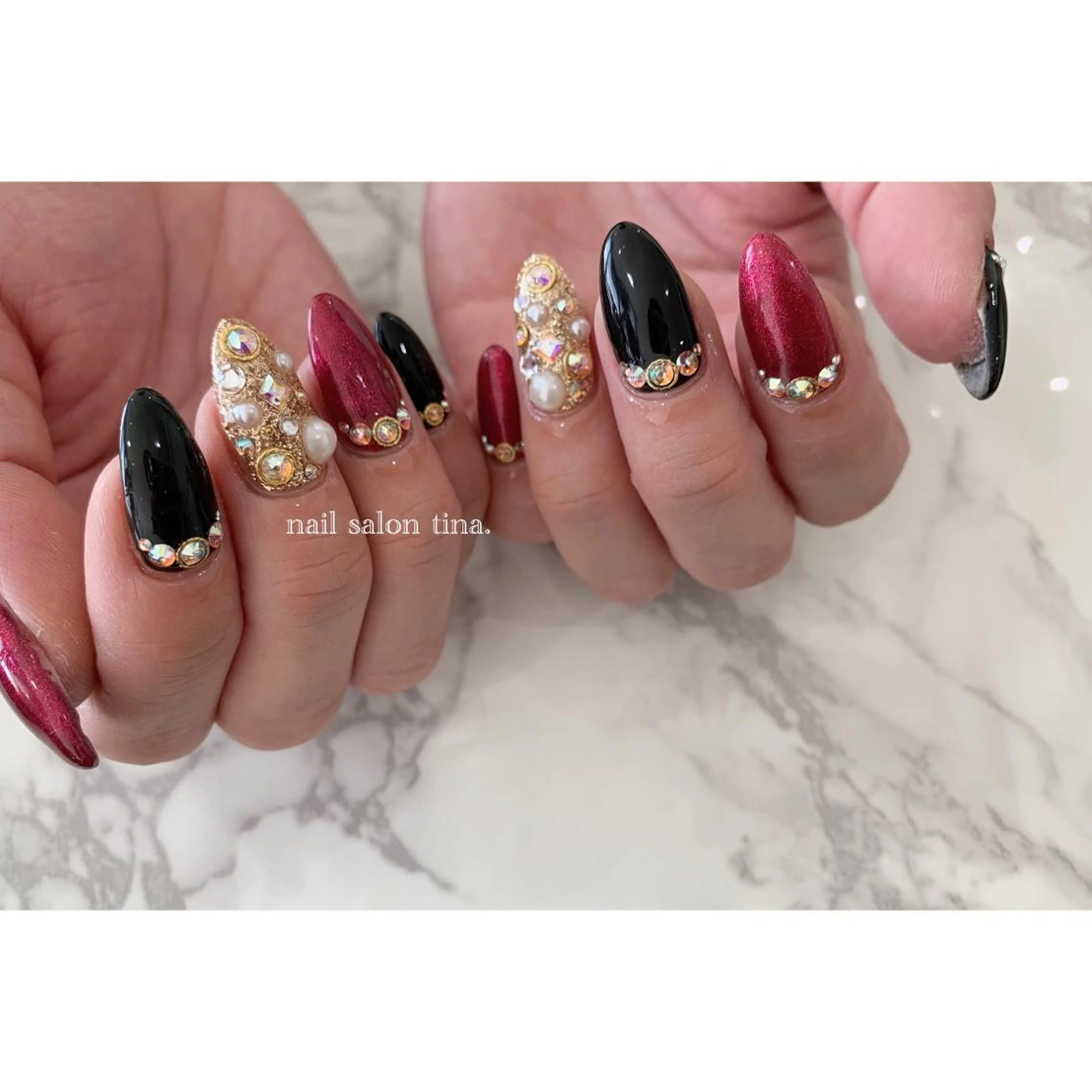 ネイル nail salon tina.所属・中山 はづきのネイルデザイン