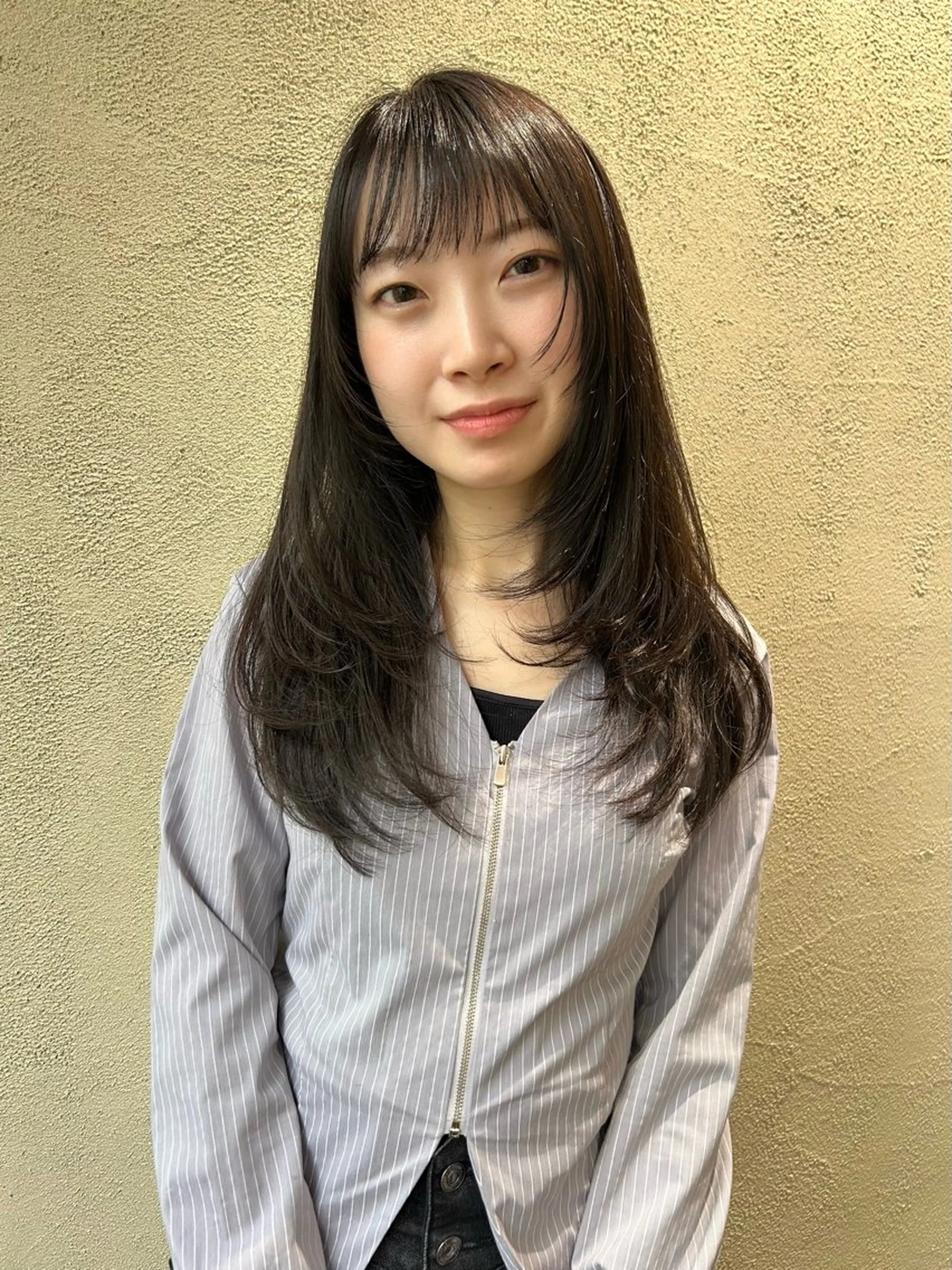 ロング カラー レイヤーカット ボブレイヤー/ カラー診断/Amiのヘアスタイル