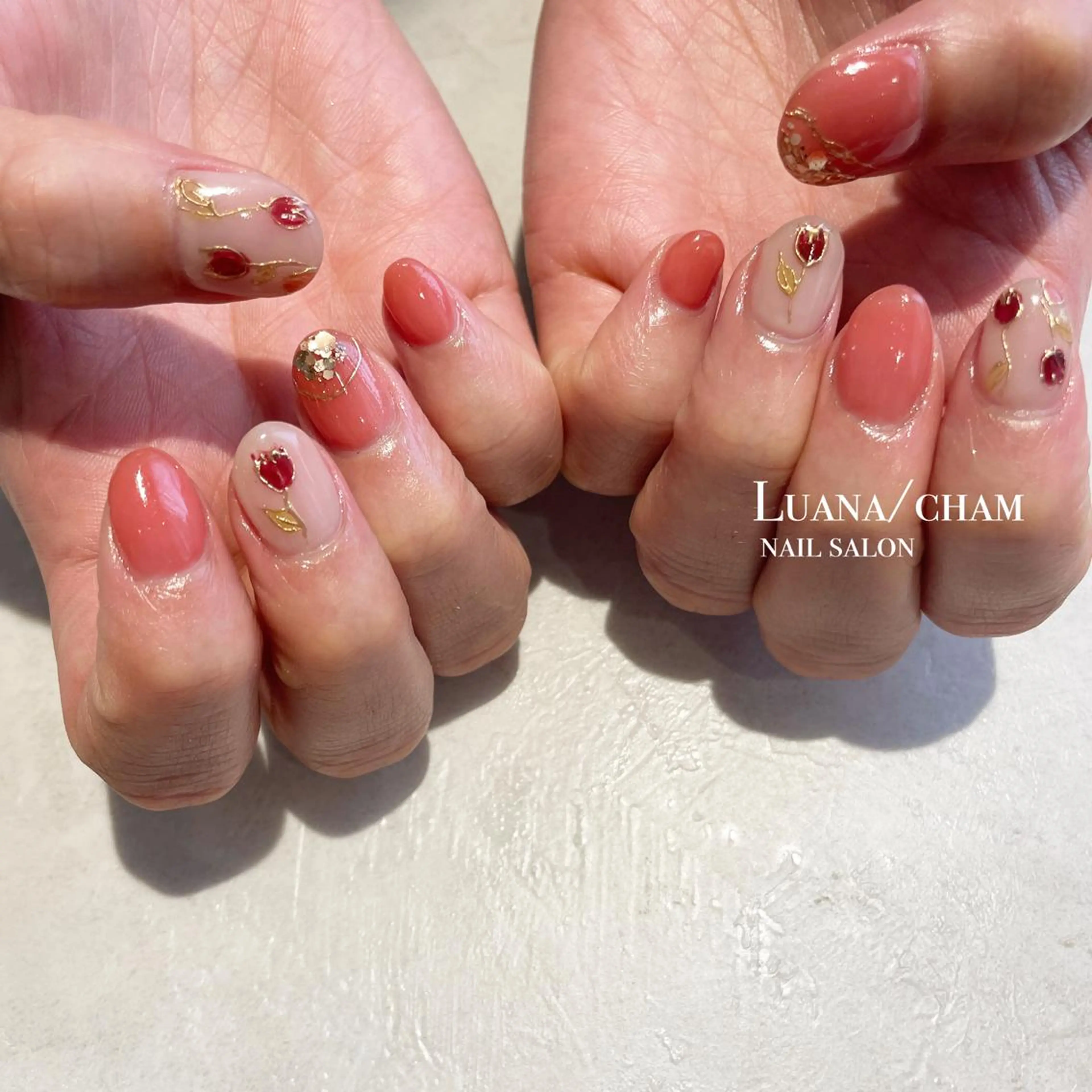 ショート ネイル nail salon neigeのネイルデザイン