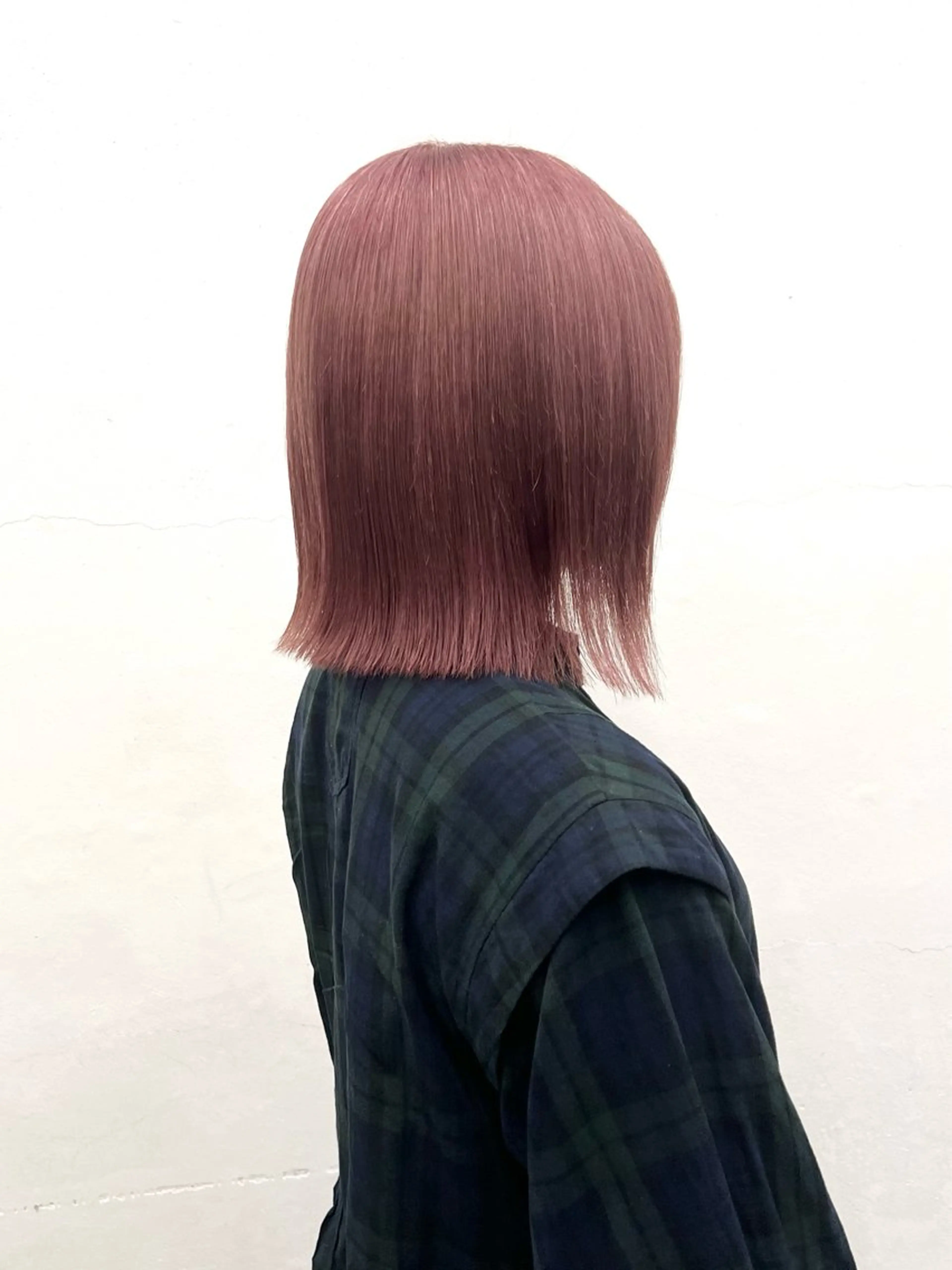 ミディアム カラー 切りっぱなしボブ ショートボブ ベージュカラー ブリーチ ケアブリーチ カット ヘアカラー トリートメント HARU//原宿🤍 リピート率NO.1のヘアスタイル