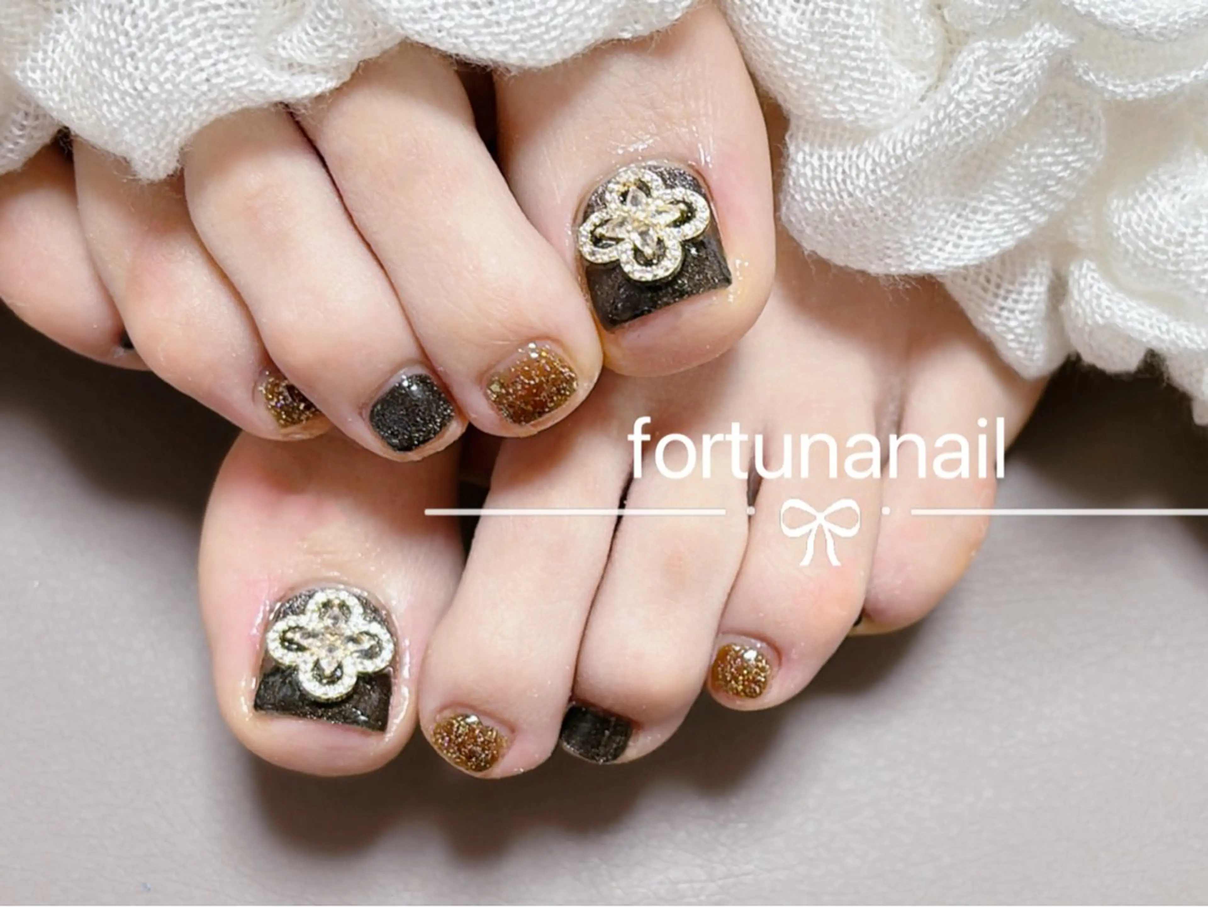 ネイル フットネイル Nail •Head スパFortunaのネイルデザイン