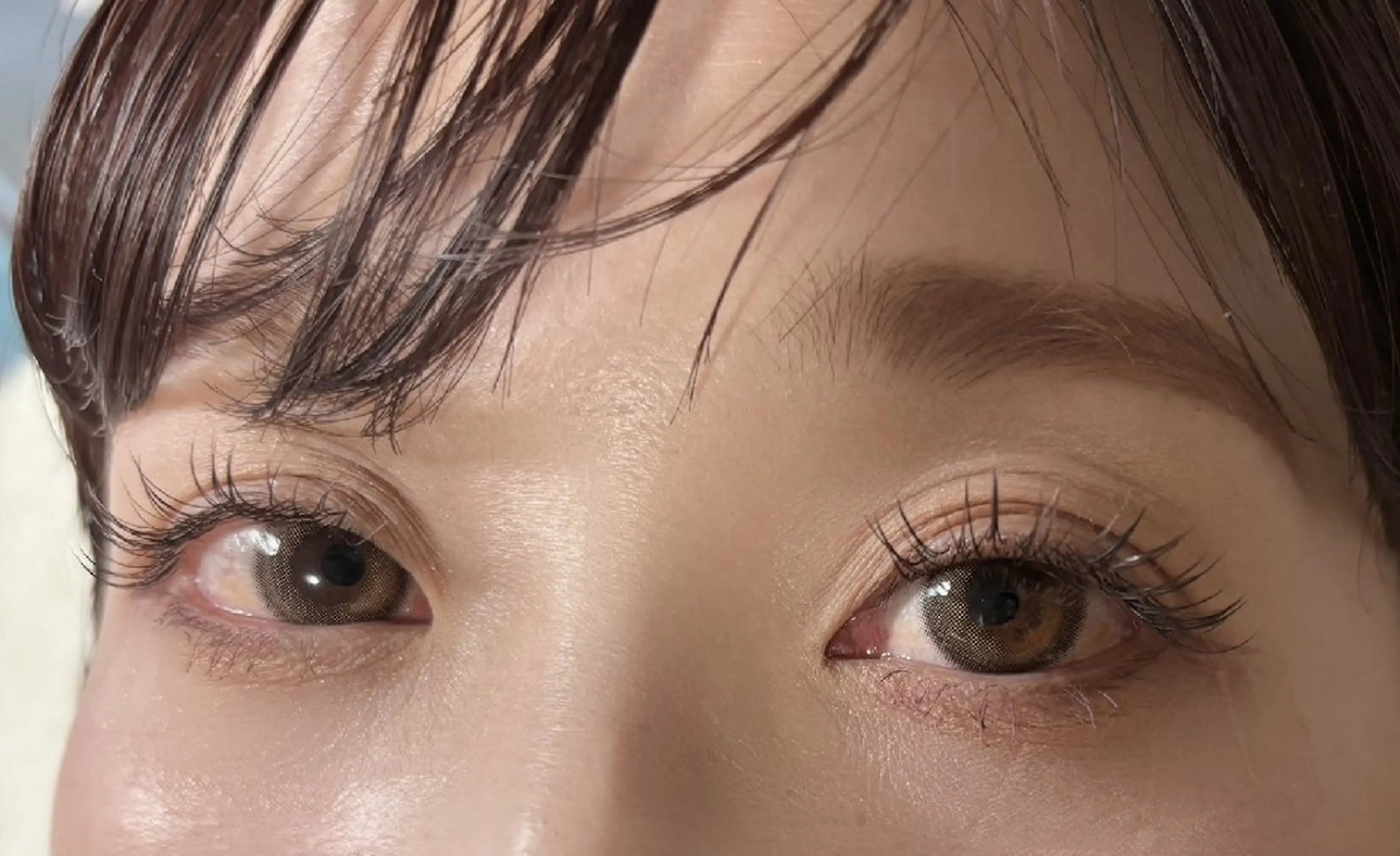 Flat lash color 付け放題の写真
