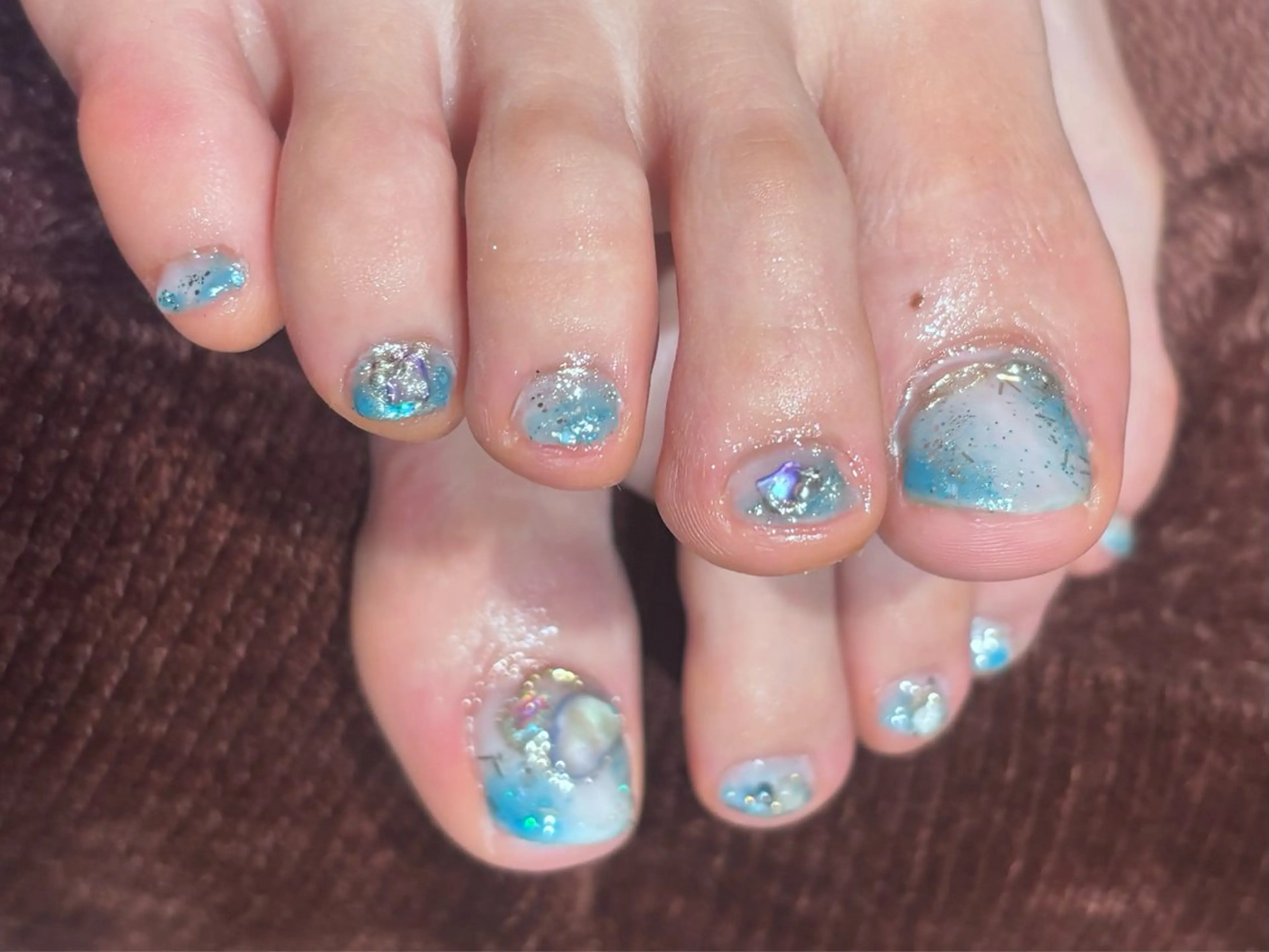 ネイル フットネイル CECIL beauty labo所属・田中 梨奈のネイルデザイン