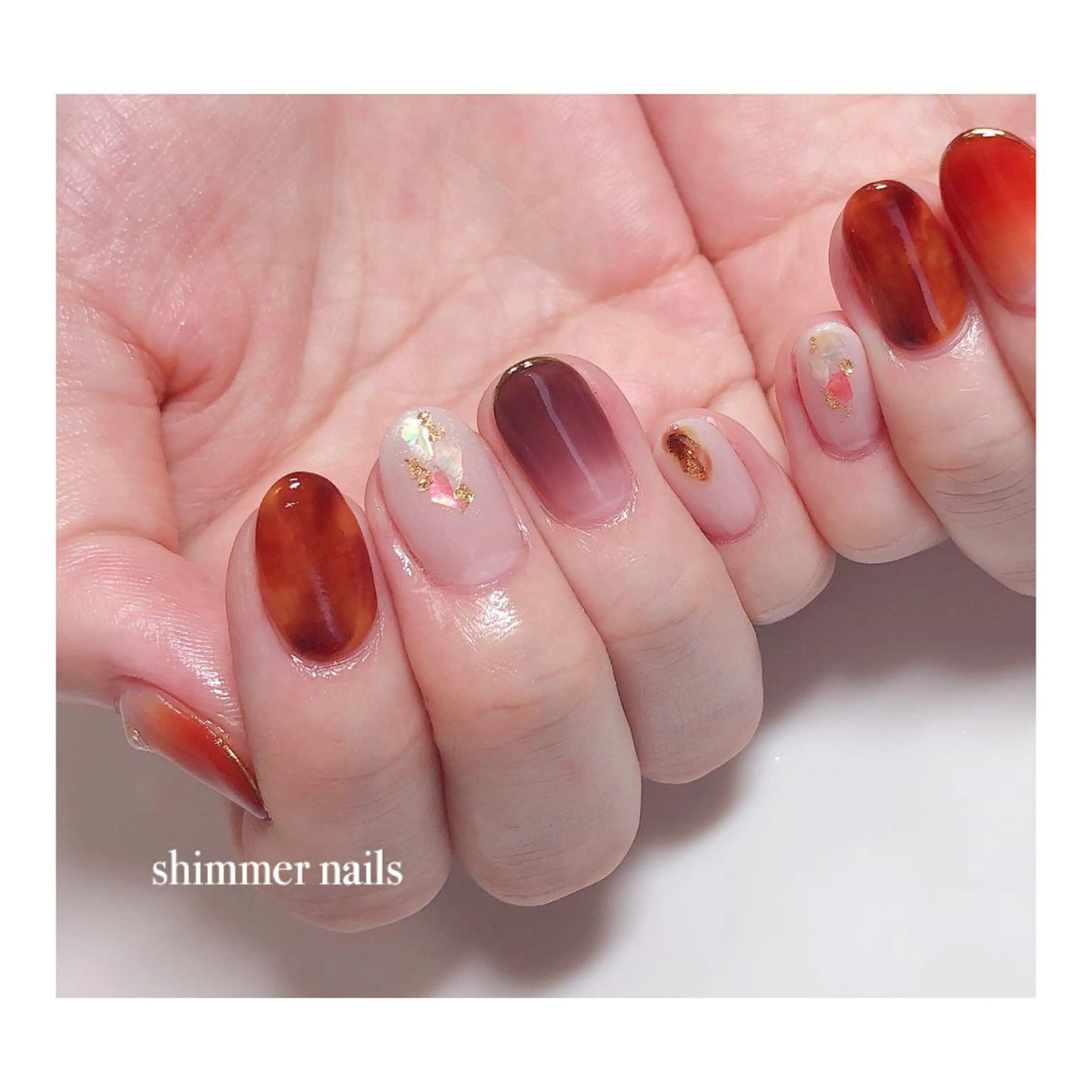 ネイル shimmer nailsのネイルデザイン