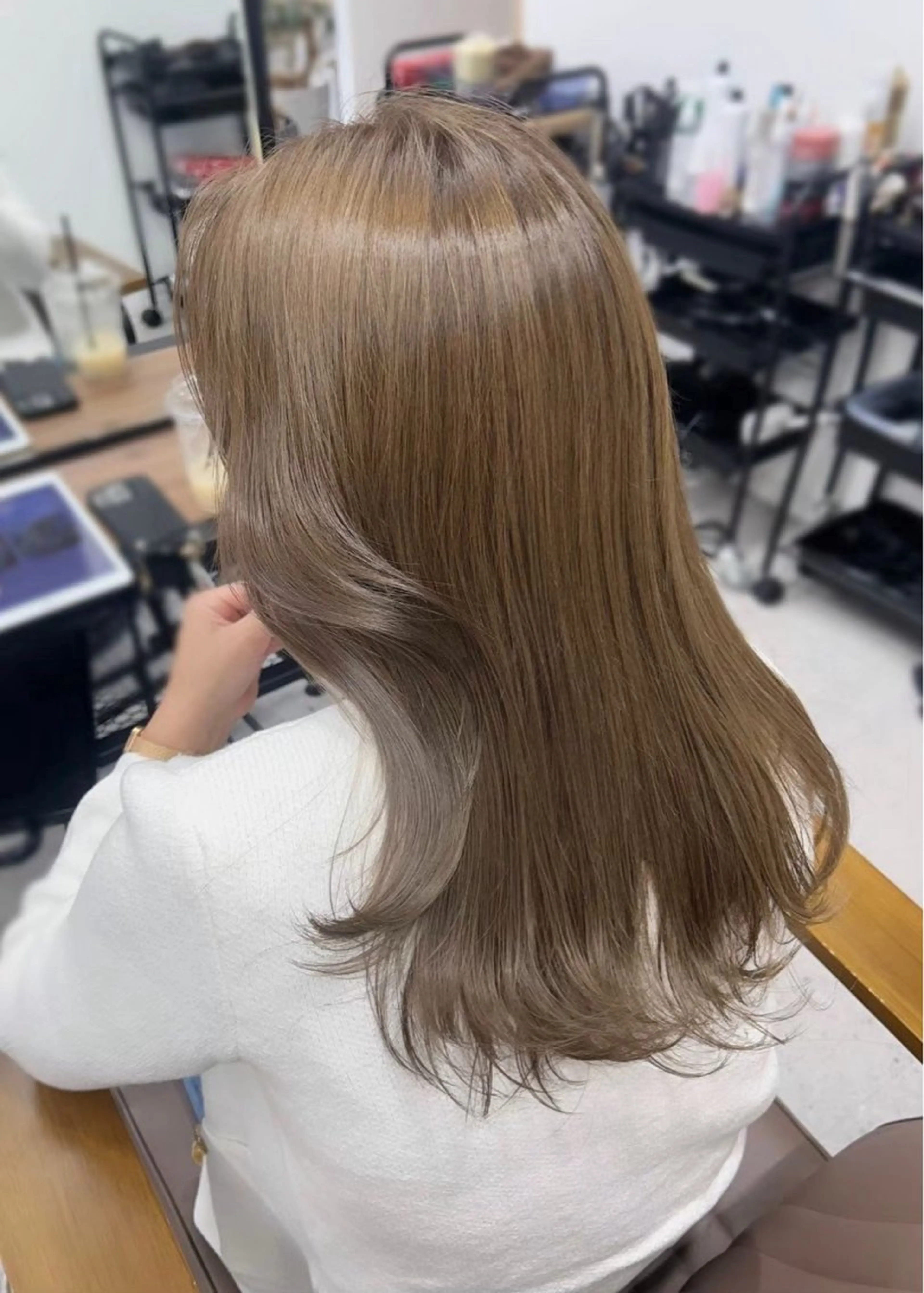 🌈【ダブルカラー＋カット（ブリーチ込み）】　メンズ対応可の写真