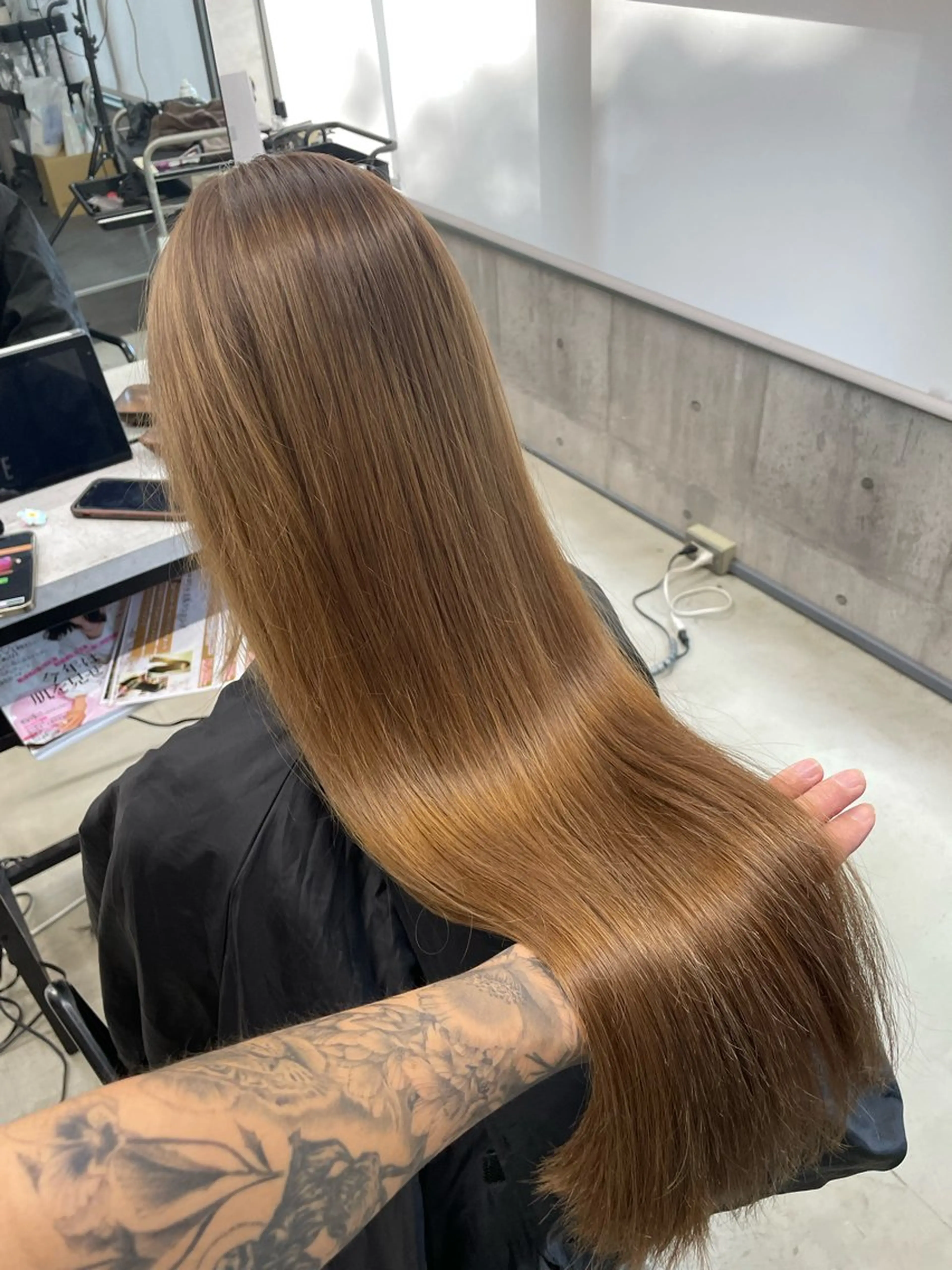 ロング カラー ヘアカラー トリートメント LUXBE LUCE所属・LUXBE LUCE 愁のヘアスタイル