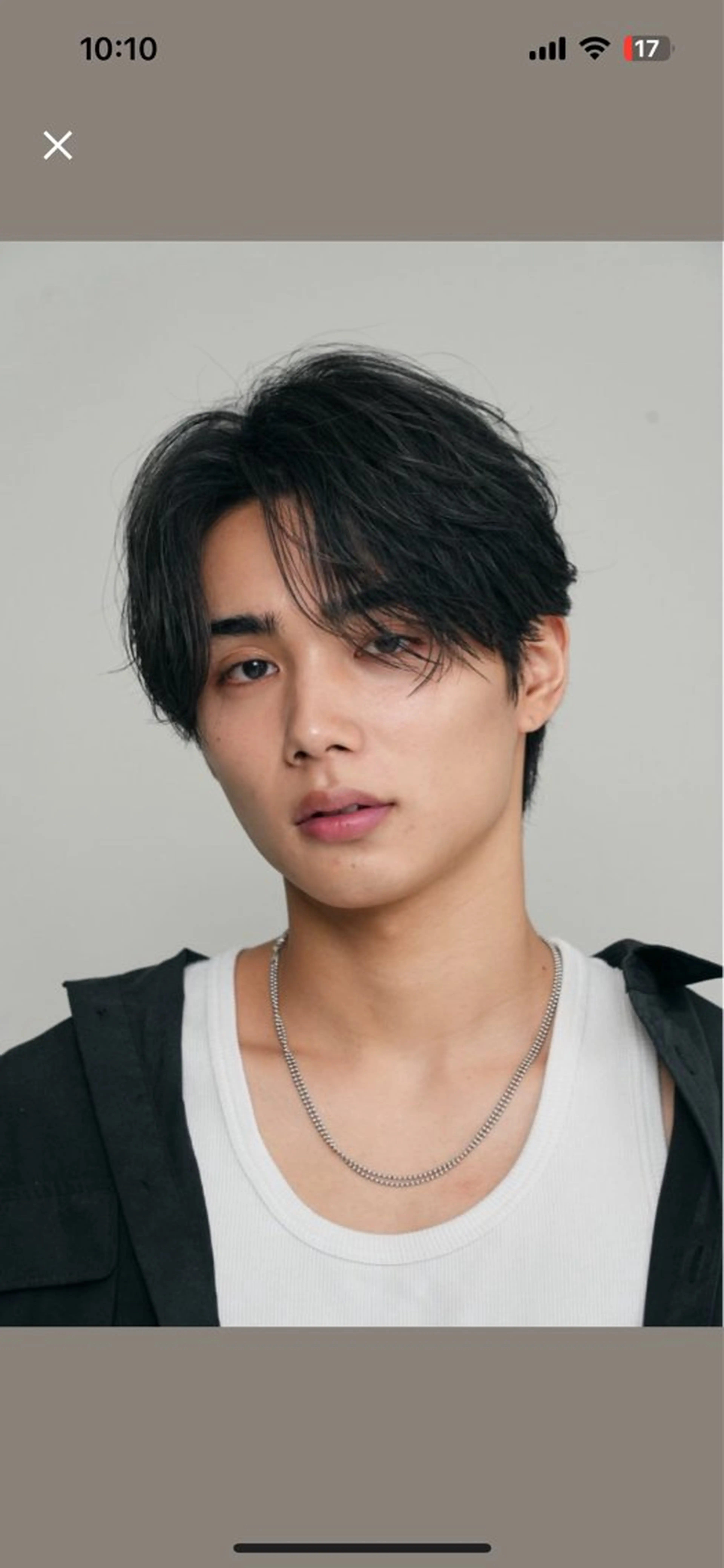 12月新規メンズ限定✨スタイリストカット➕パーマの写真