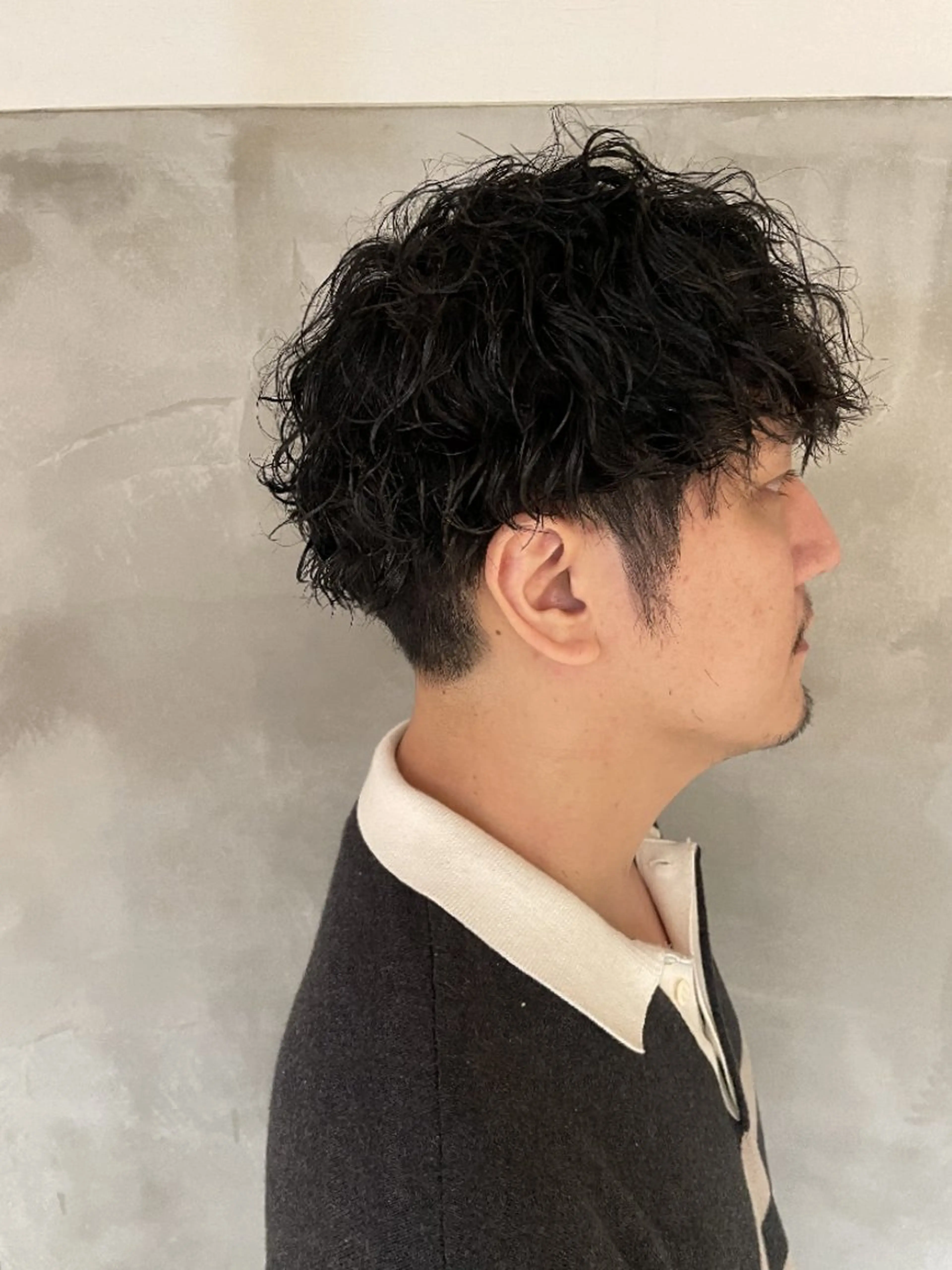 ミディアム メンズ パーマ ミディアムパーマ フェザーパーマ メンズパーマ ツイストスパイラルパーマ 波巻きパーマ カット パーマ トリートメント 24時まで営業🌛東 陽町🍀静かに丁寧にのヘアスタイル