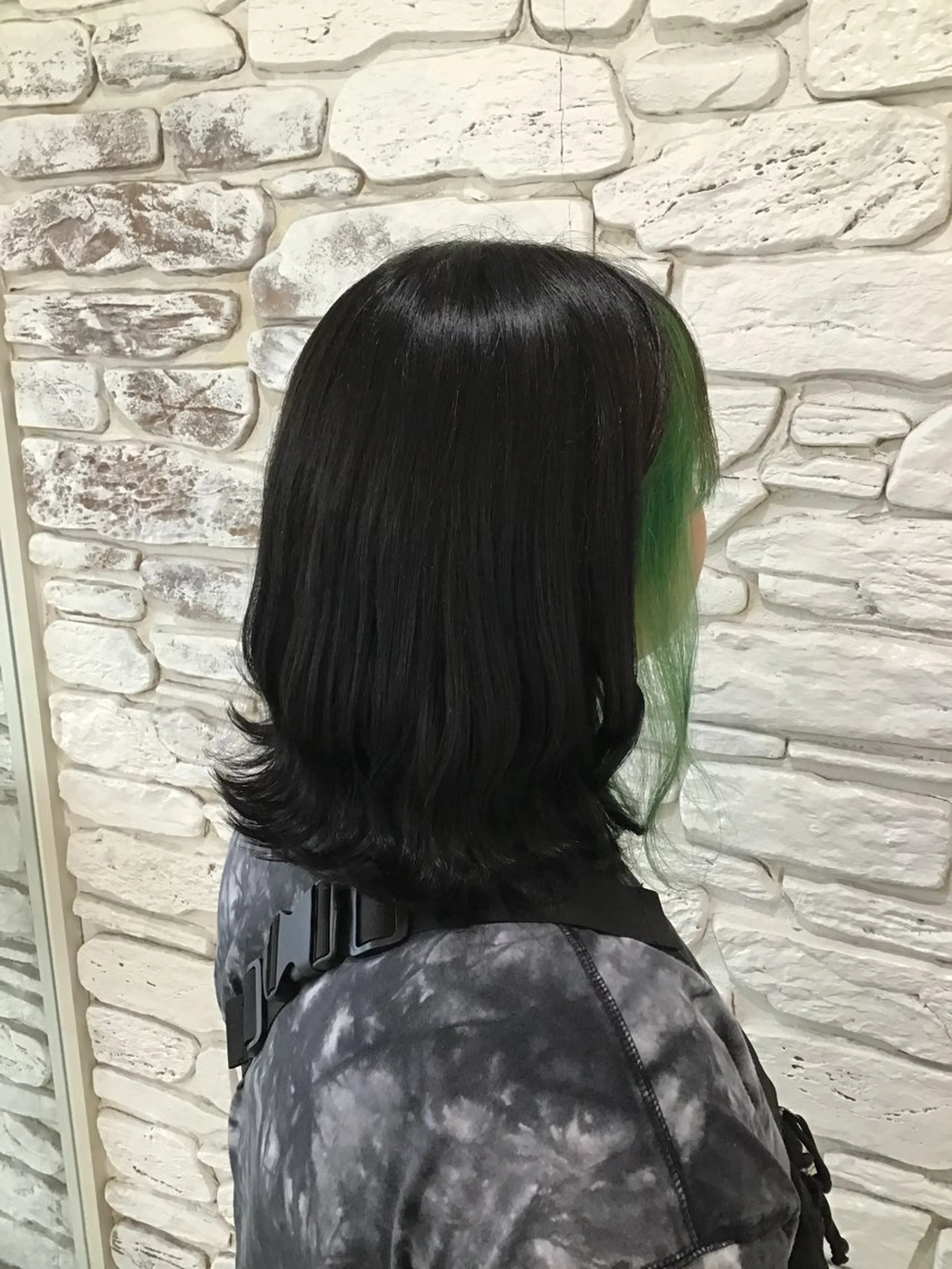 カラー ミストバング  フェイスフレーミング 加藤 菜々香のヘアスタイル