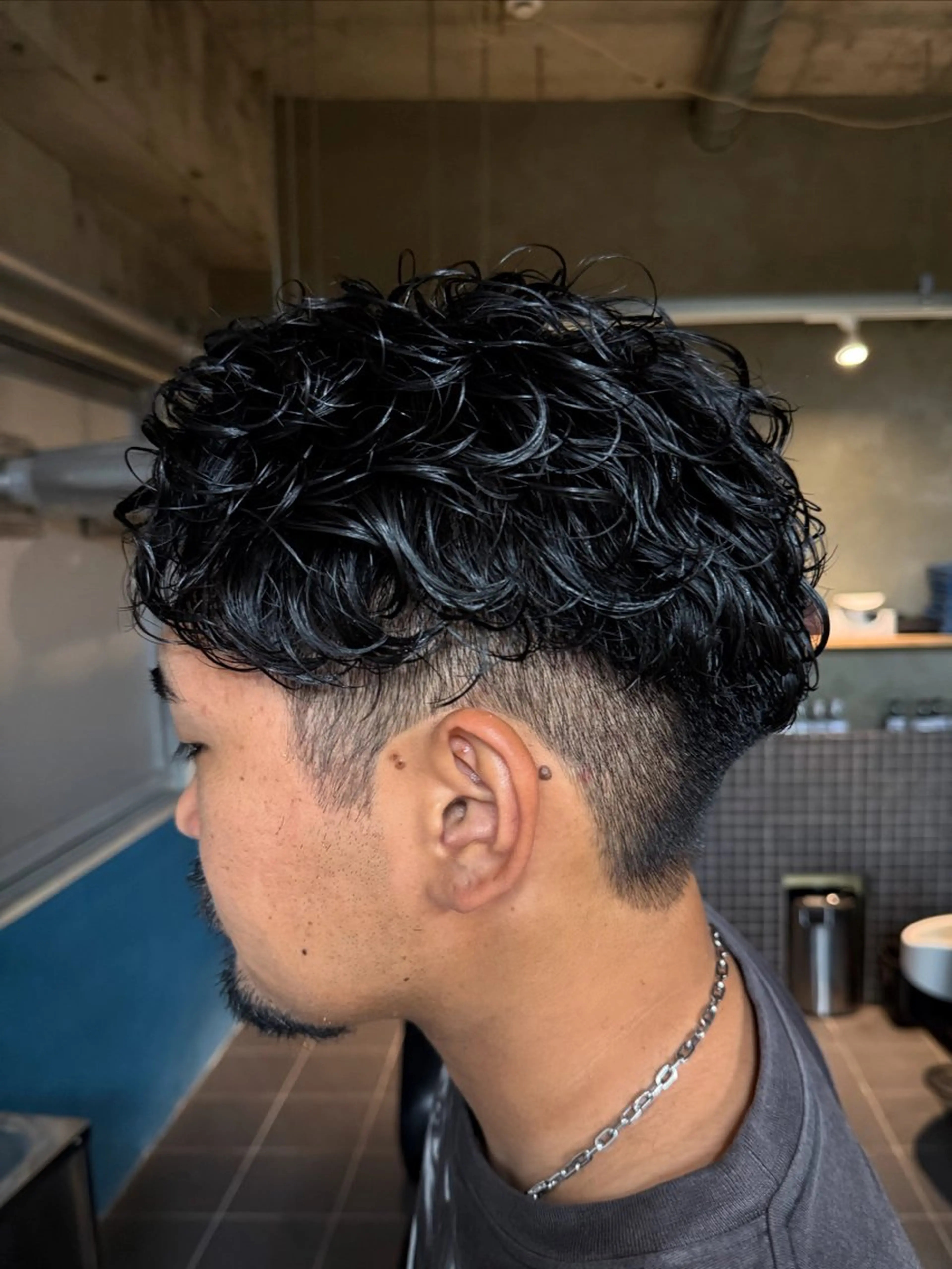 カット+パーマの写真