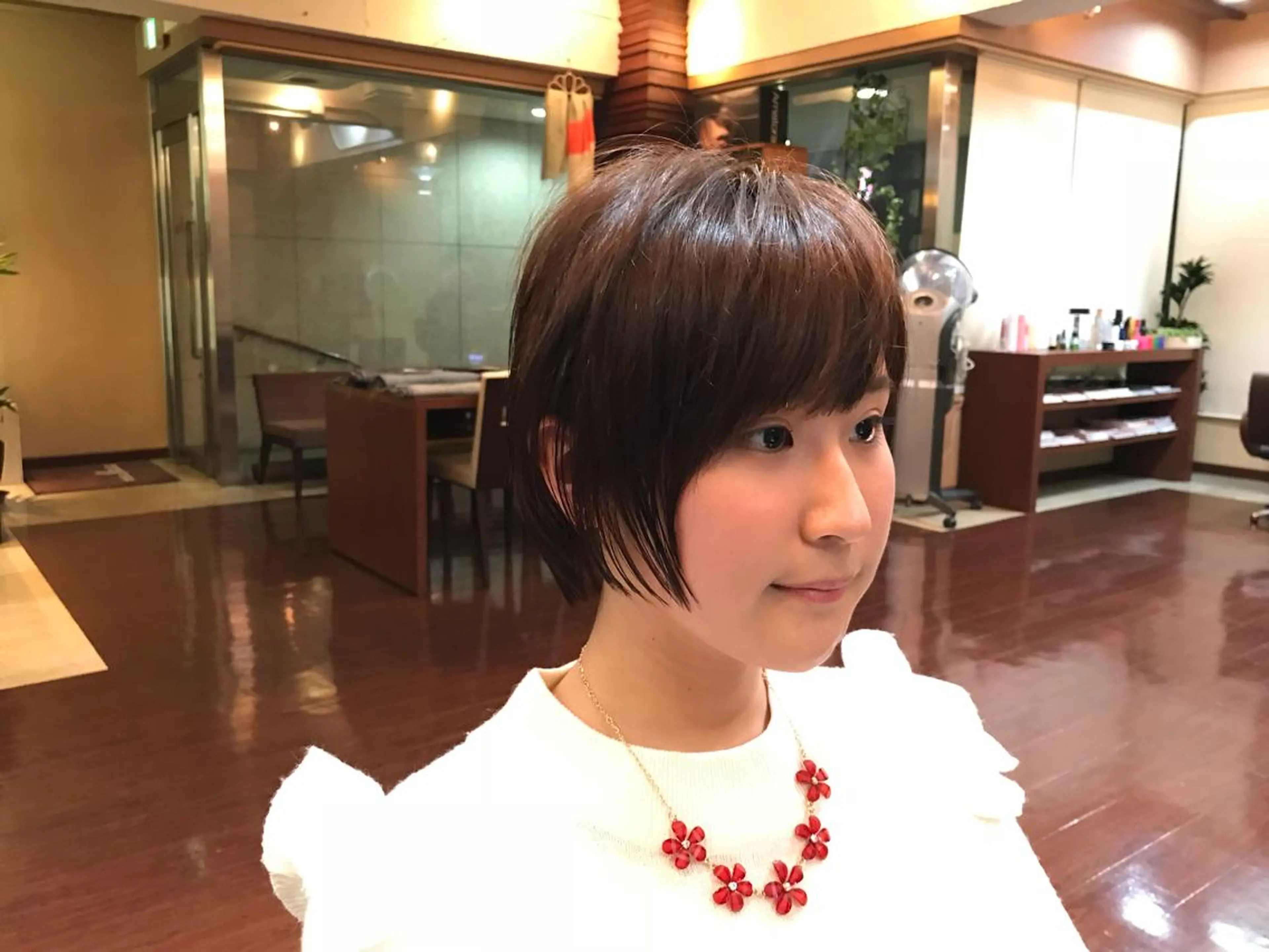 ショート ショートヘア 小顔カット 【メンズパーマ】 橋爪麗人のヘアスタイル