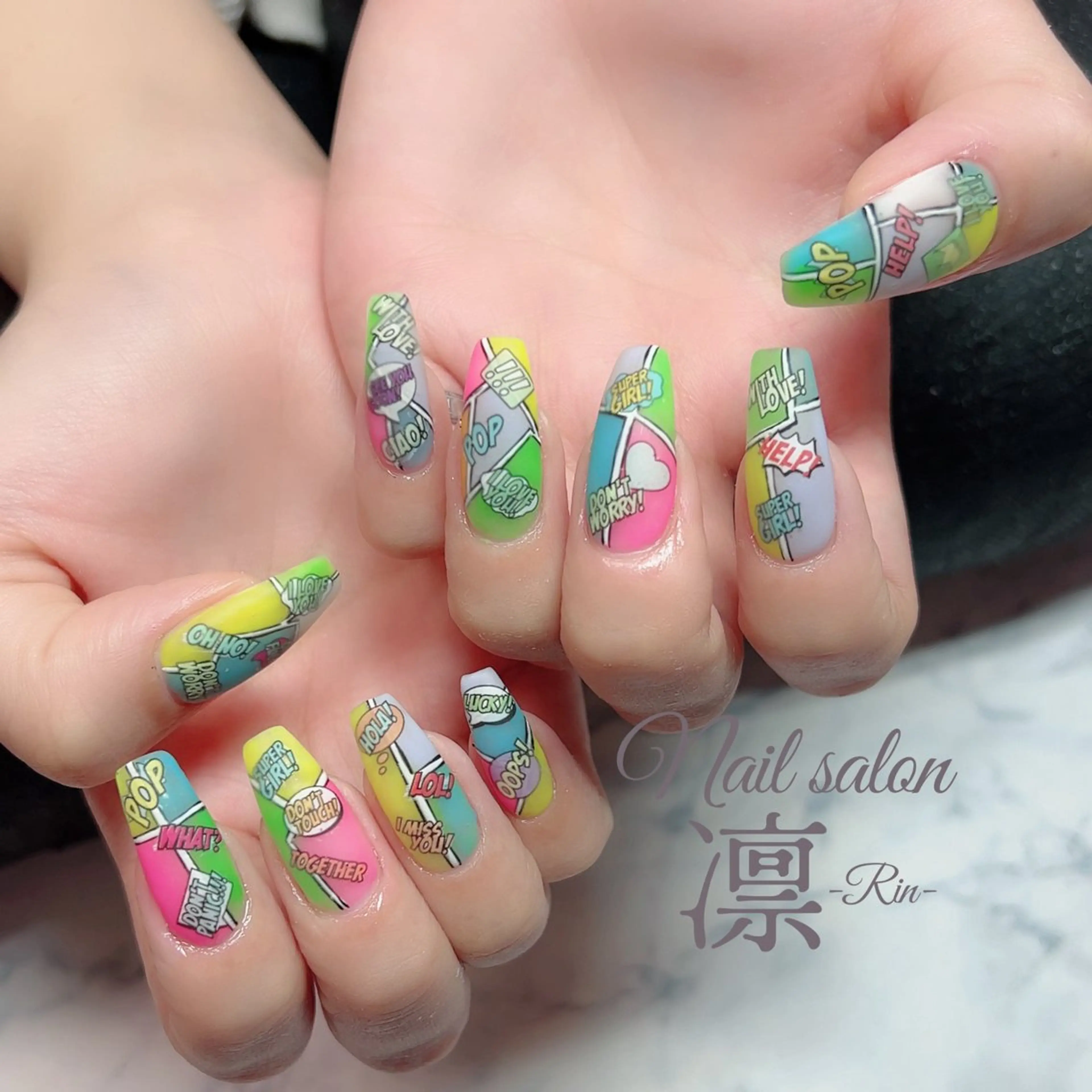 ネイル ジェルネイル private salon凛のネイルデザイン