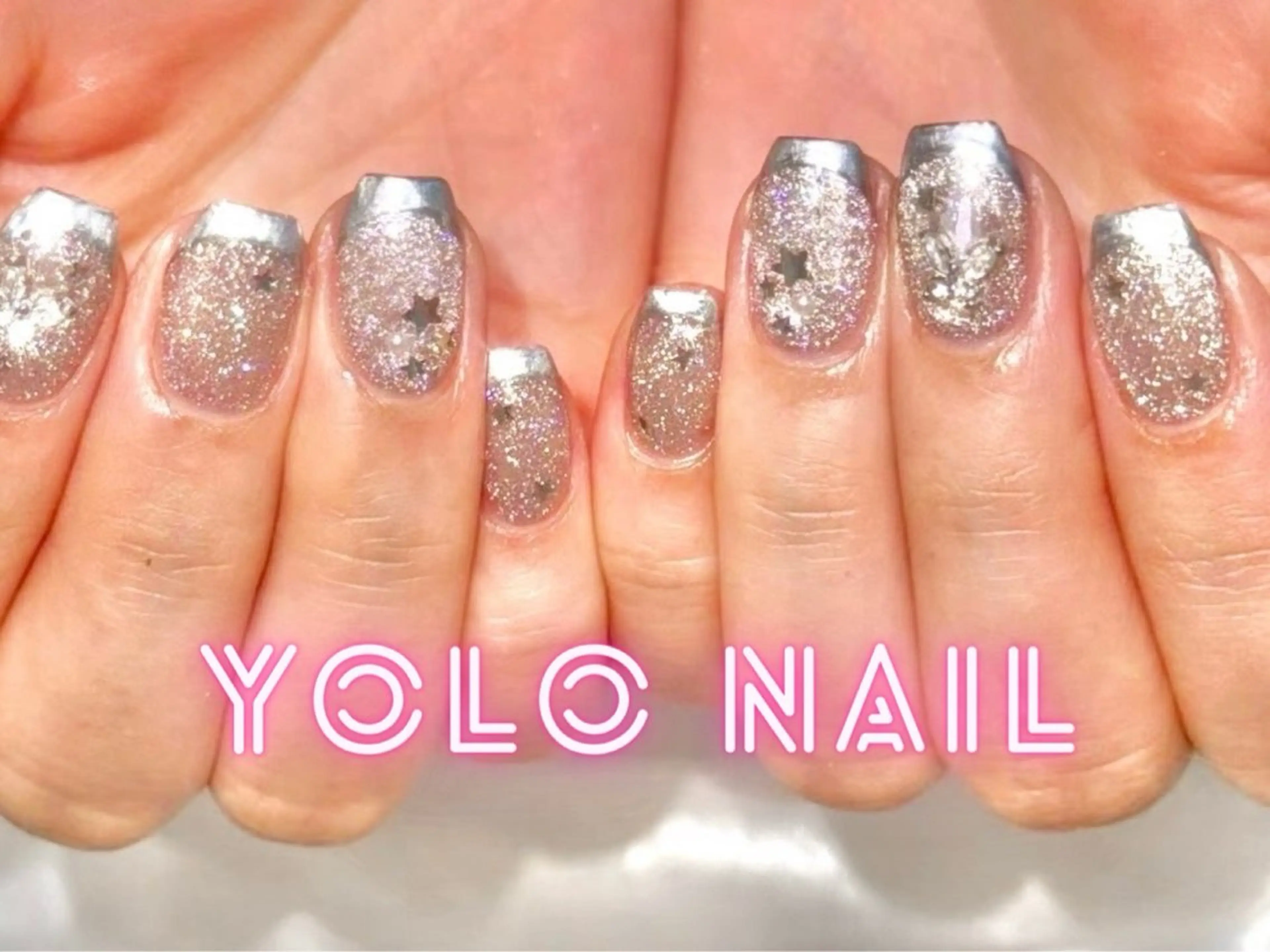 ネイル 持ち込み ハンドネイル YOLONAIL心斎橋店所属・田本 和音のネイルデザイン